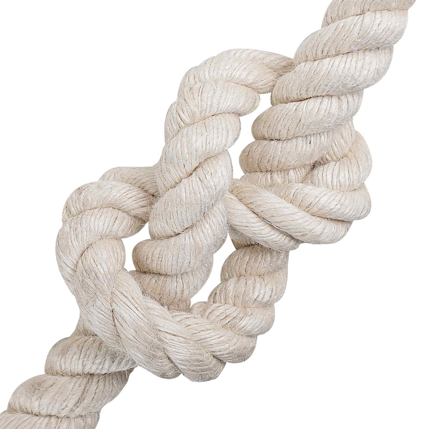 Juteseil 36 mm Weiß 100% Tossa Jute