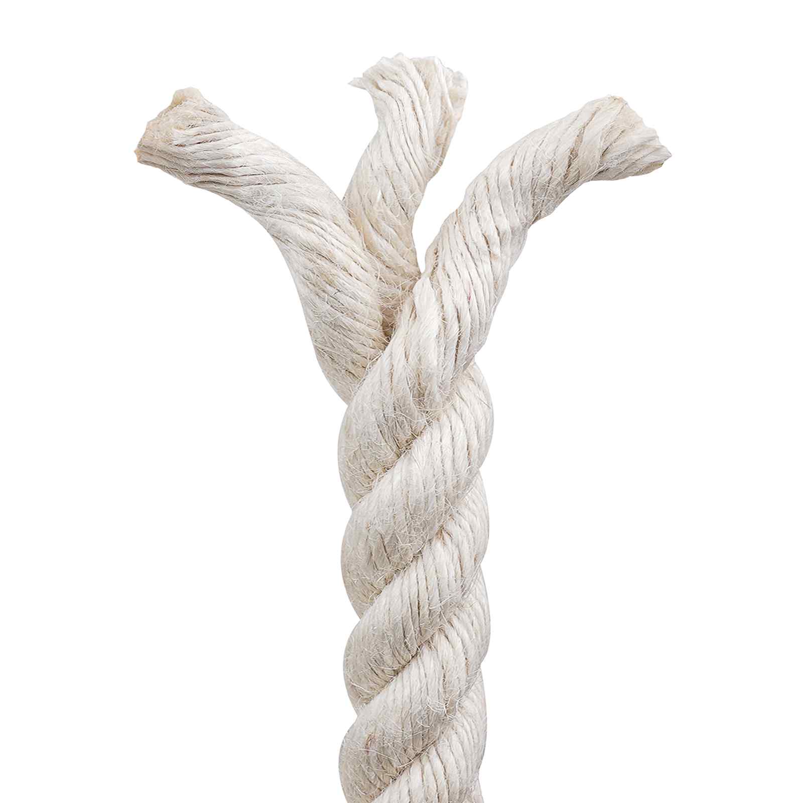 Juteseil 36 mm Weiß 100% Tossa Jute