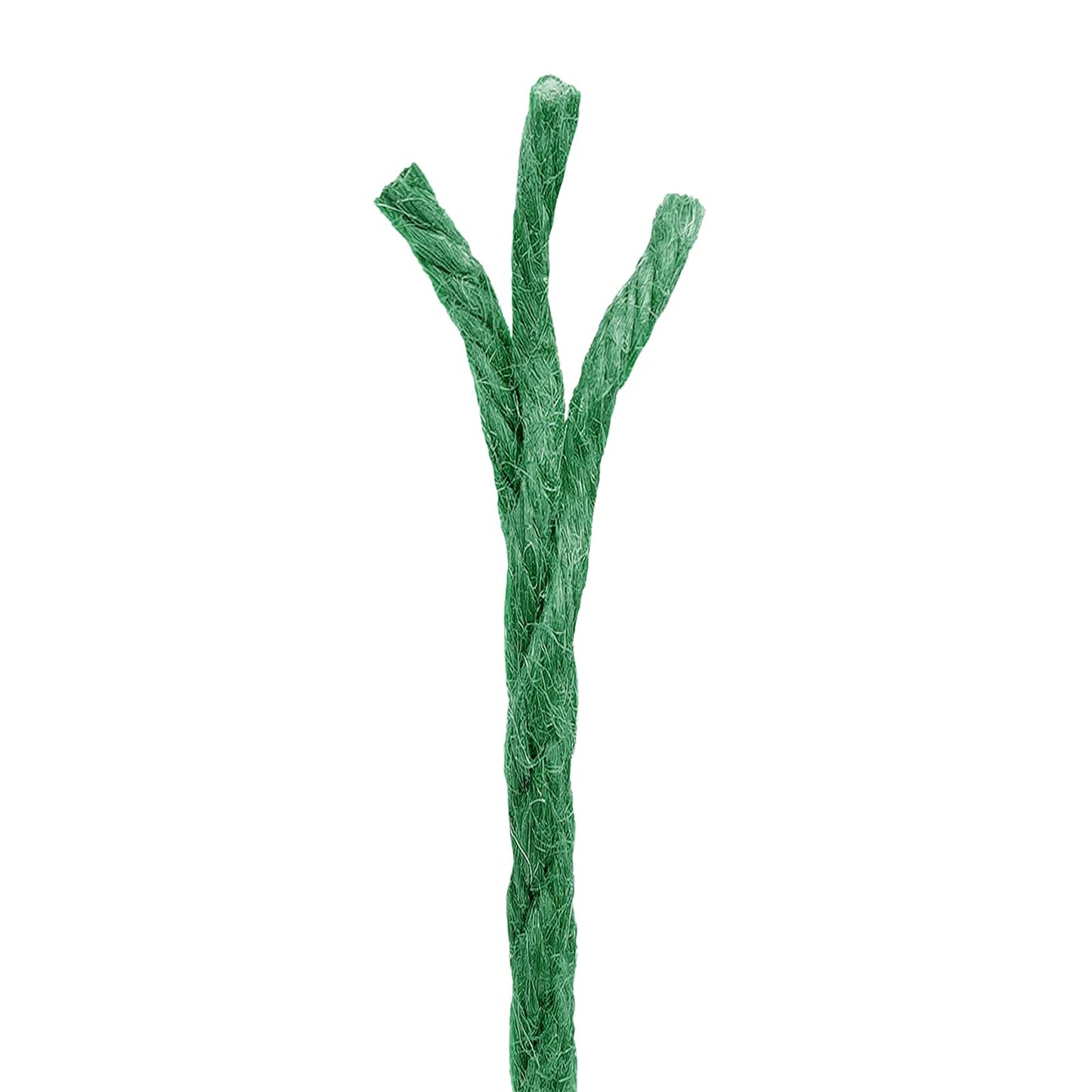 2 stk. 2 mm Grün 100% Tossa Jute