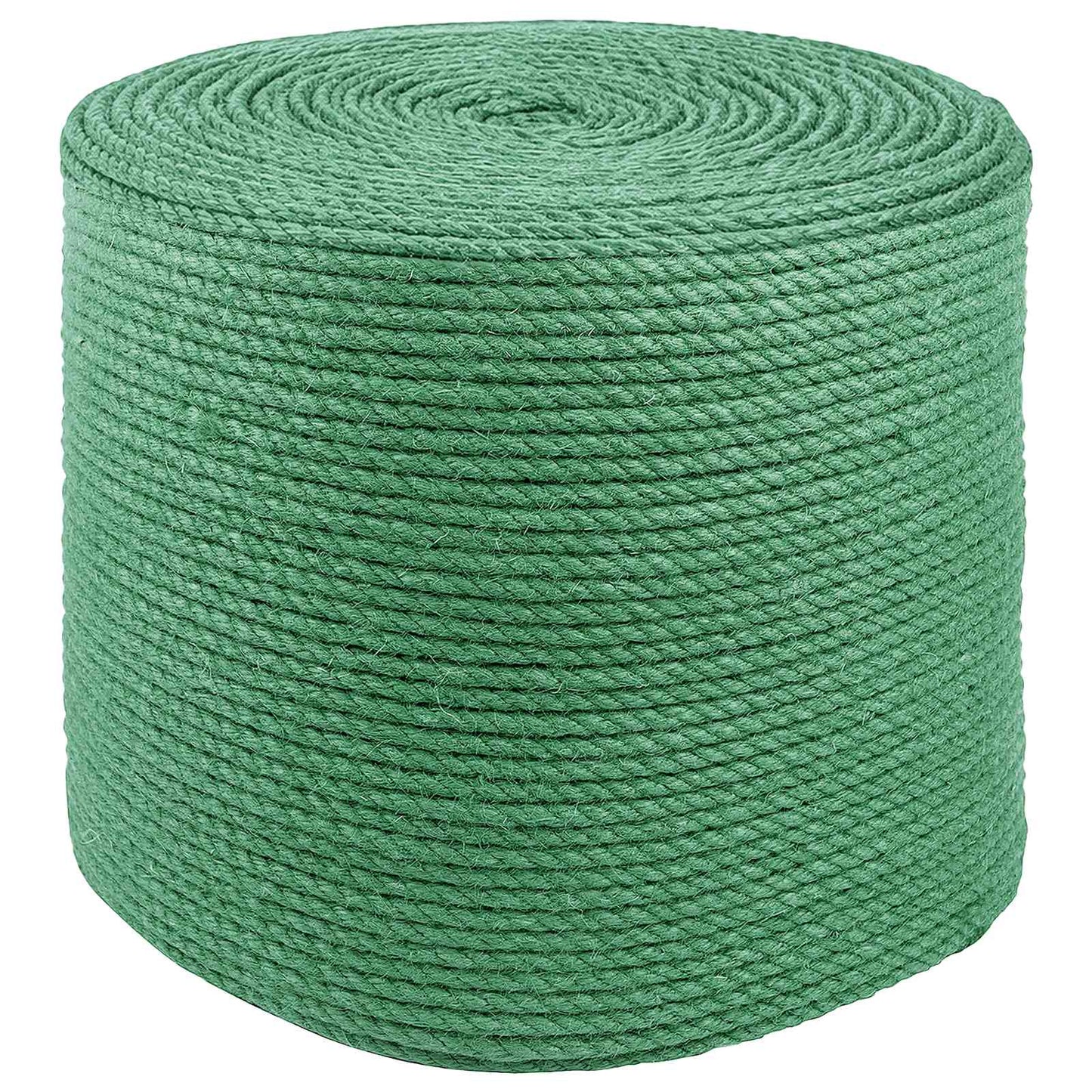 Juteseil 8 mm Grün 100% Tossa Jute