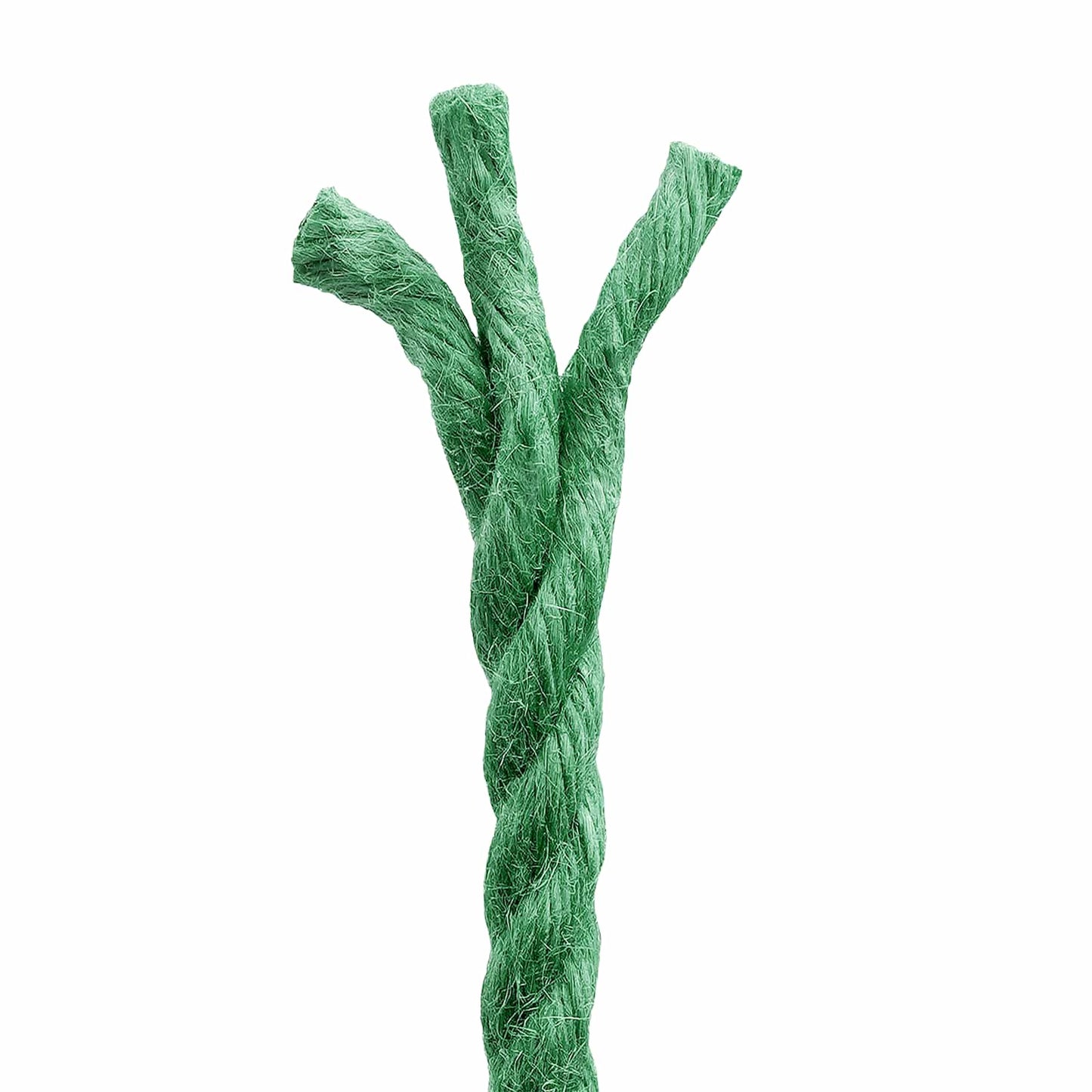 Juteseil 10 mm Grün 100% Tossa Jute