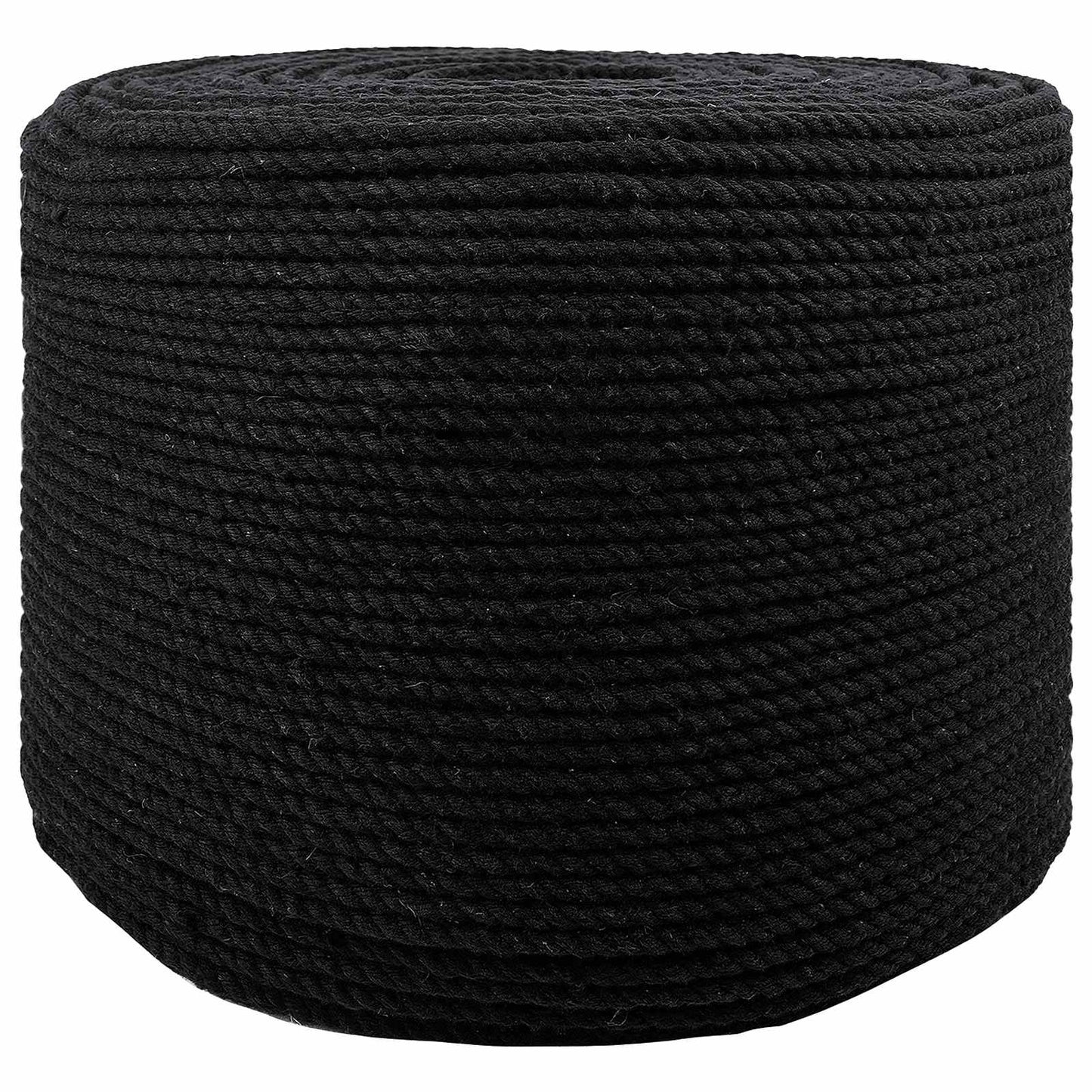Baumwollzwirn 10 stk. 2 mm 100 m Schwarz 100% Baumwolle