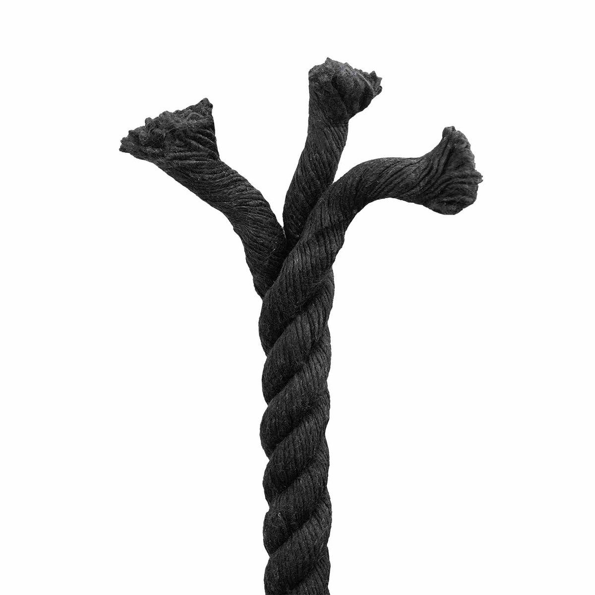 Baumwollseil 16 mm 100 m Schwarz 100% Baumwolle