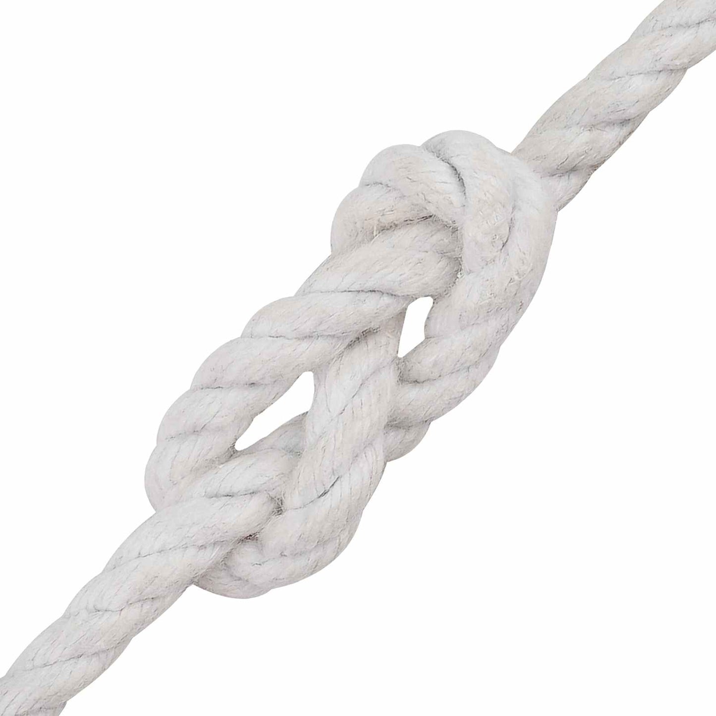 Baumwollzwirn 10 stk. 2 mm 100 m Weiß 100% Baumwolle