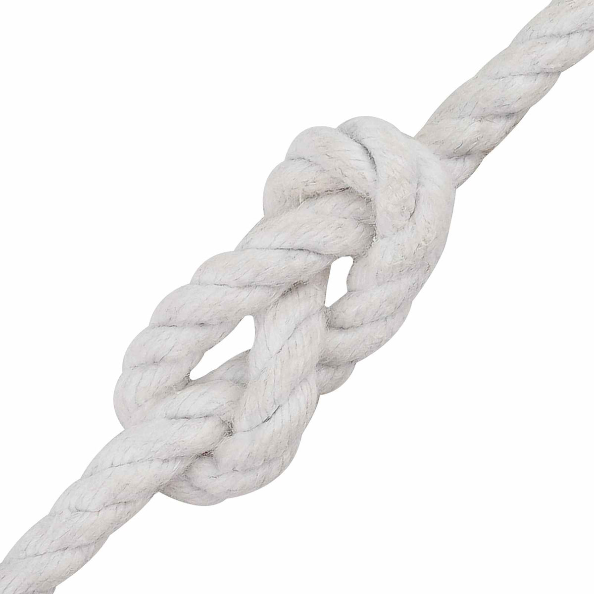 Baumwollzwirn 4 mm 50 m Weiß 100% Baumwolle