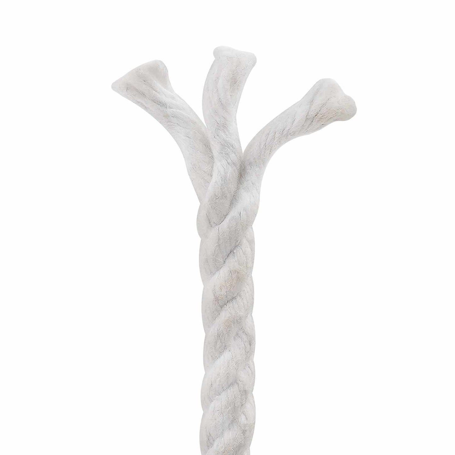 Baumwollseil 6 mm 50 m Weiß 100% Baumwolle