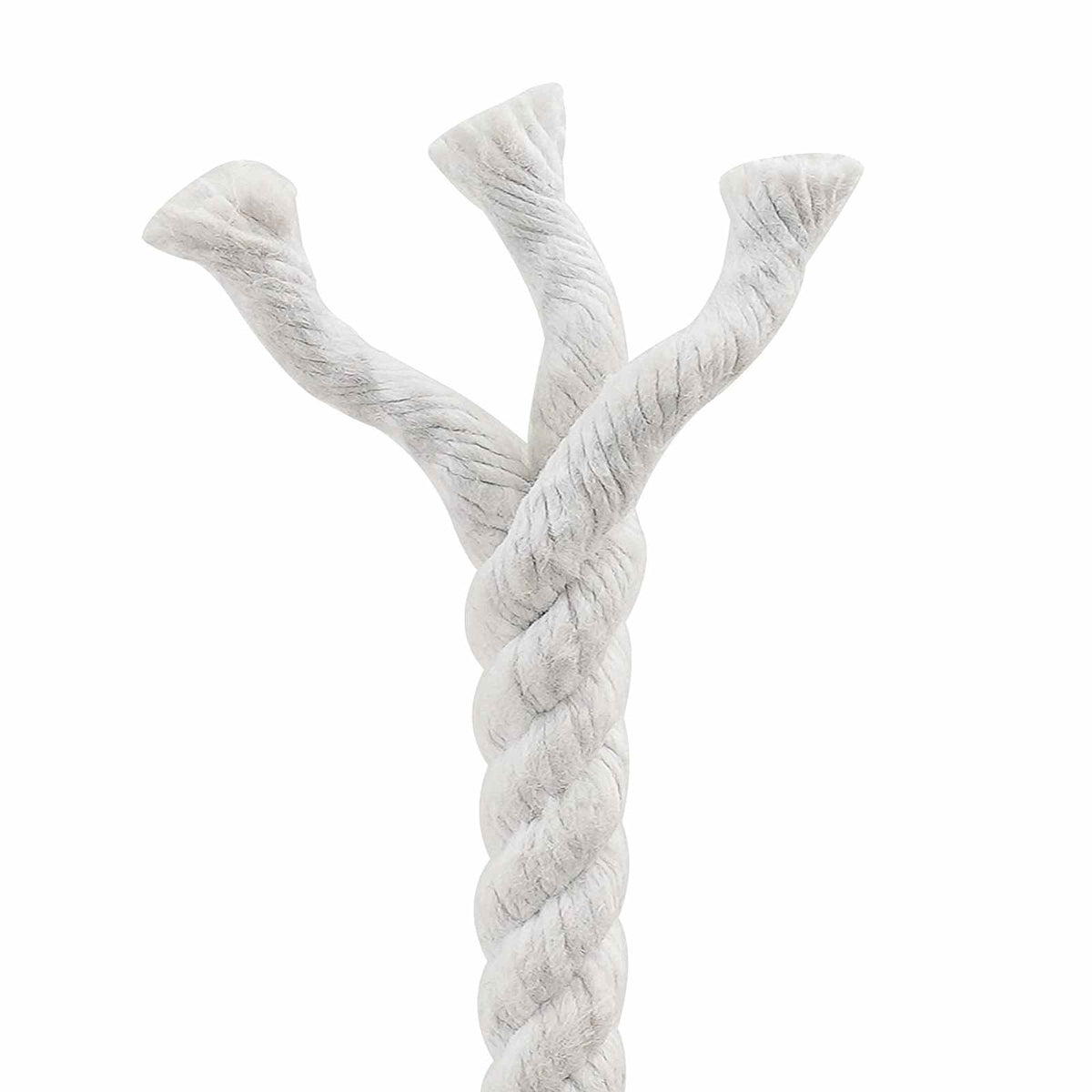 Baumwollseil 10 mm 50 m Weiß 100% Baumwolle