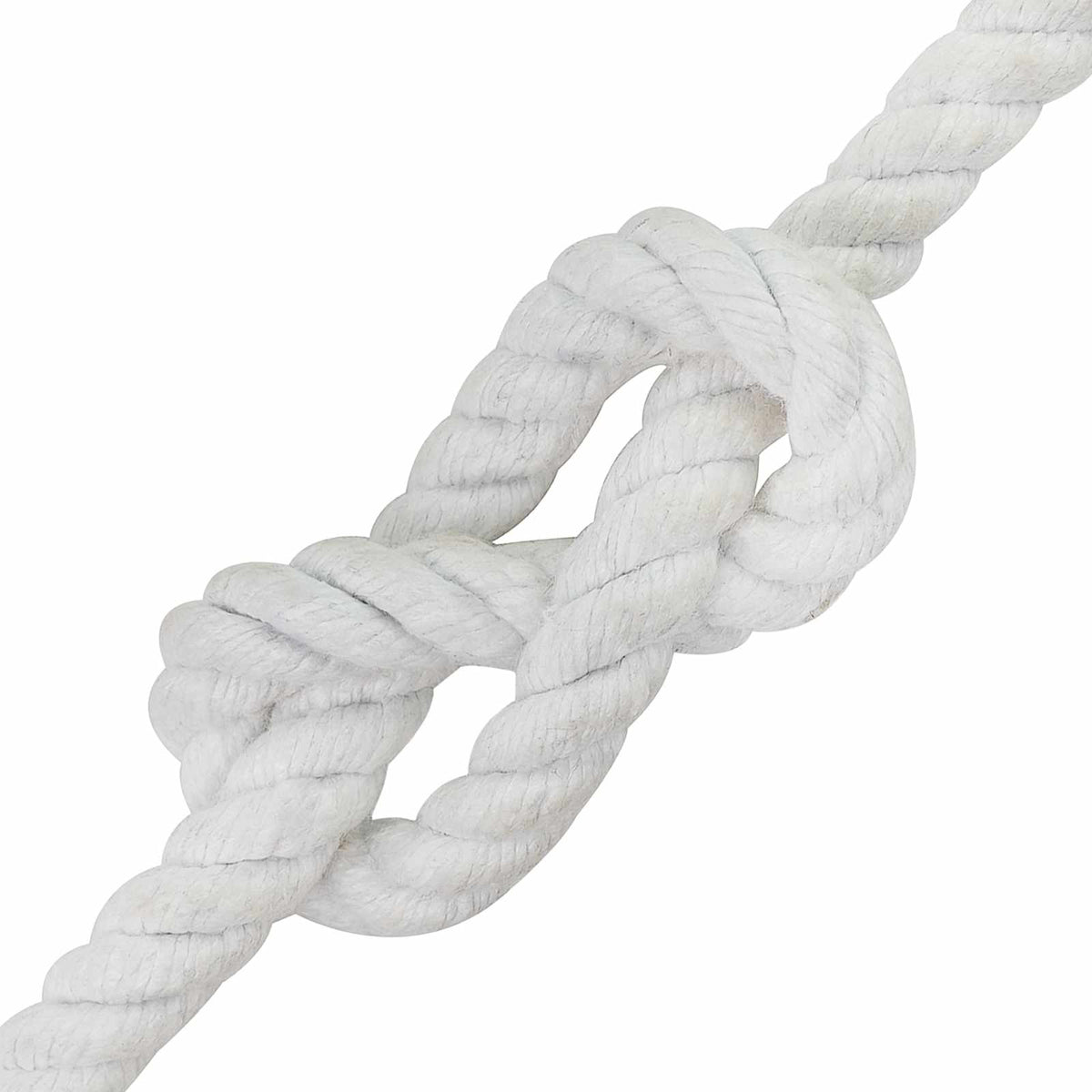 Baumwollseil 10 mm 100 m Weiß 100% Baumwolle
