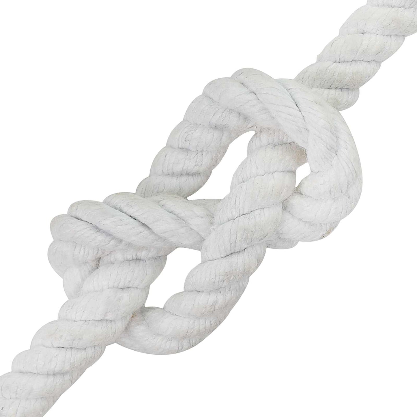 Baumwollseil 12 mm 25 m Weiß 100% Baumwolle