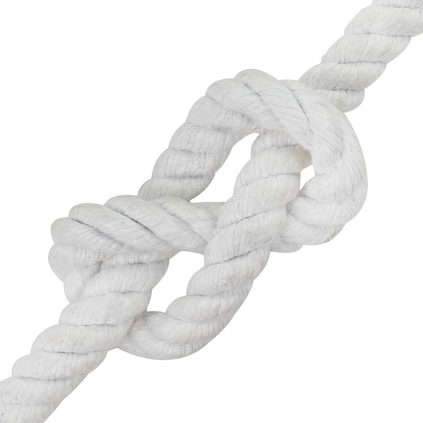 Baumwollseil 12 mm 100 m Weiß 100% Baumwolle
