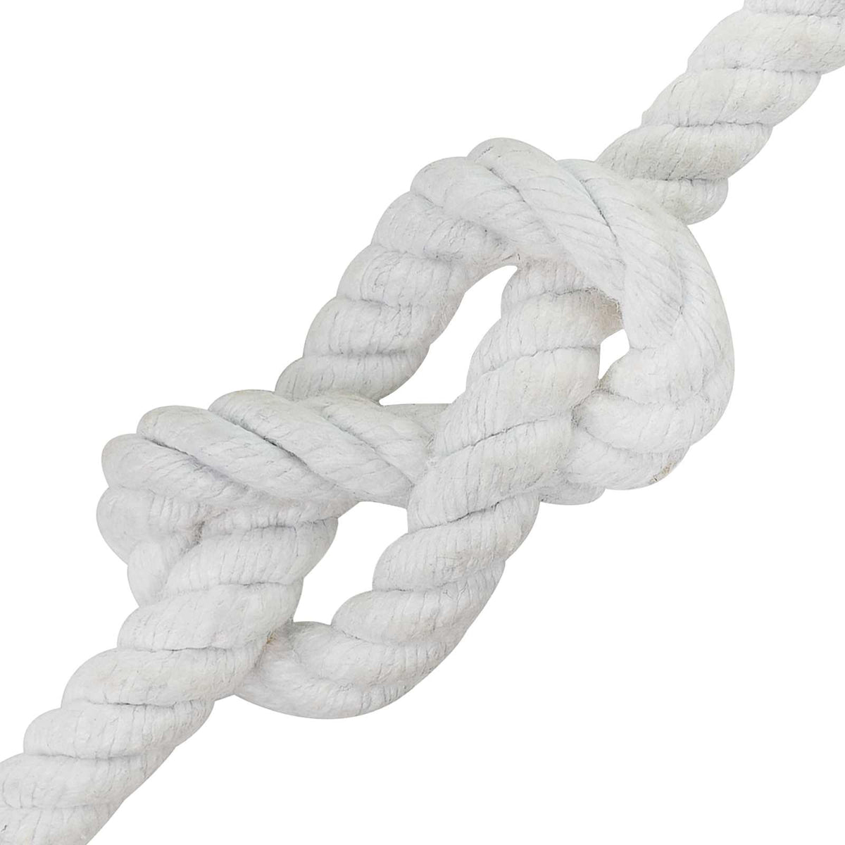 Baumwollseil 12 mm 100 m Weiß 100% Baumwolle