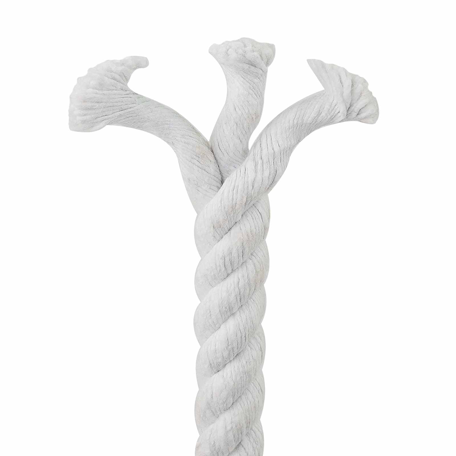 Baumwollseil 16 mm 50 m Weiß 100% Baumwolle