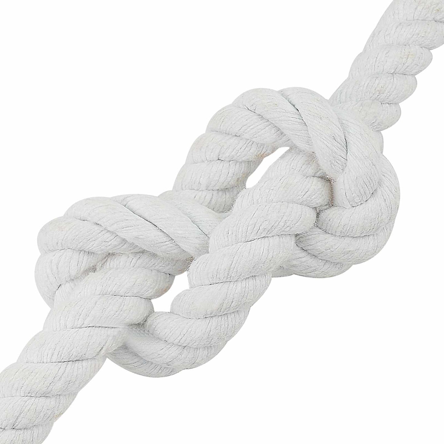Baumwollseil 20 mm 25 m Weiß 100% Baumwolle