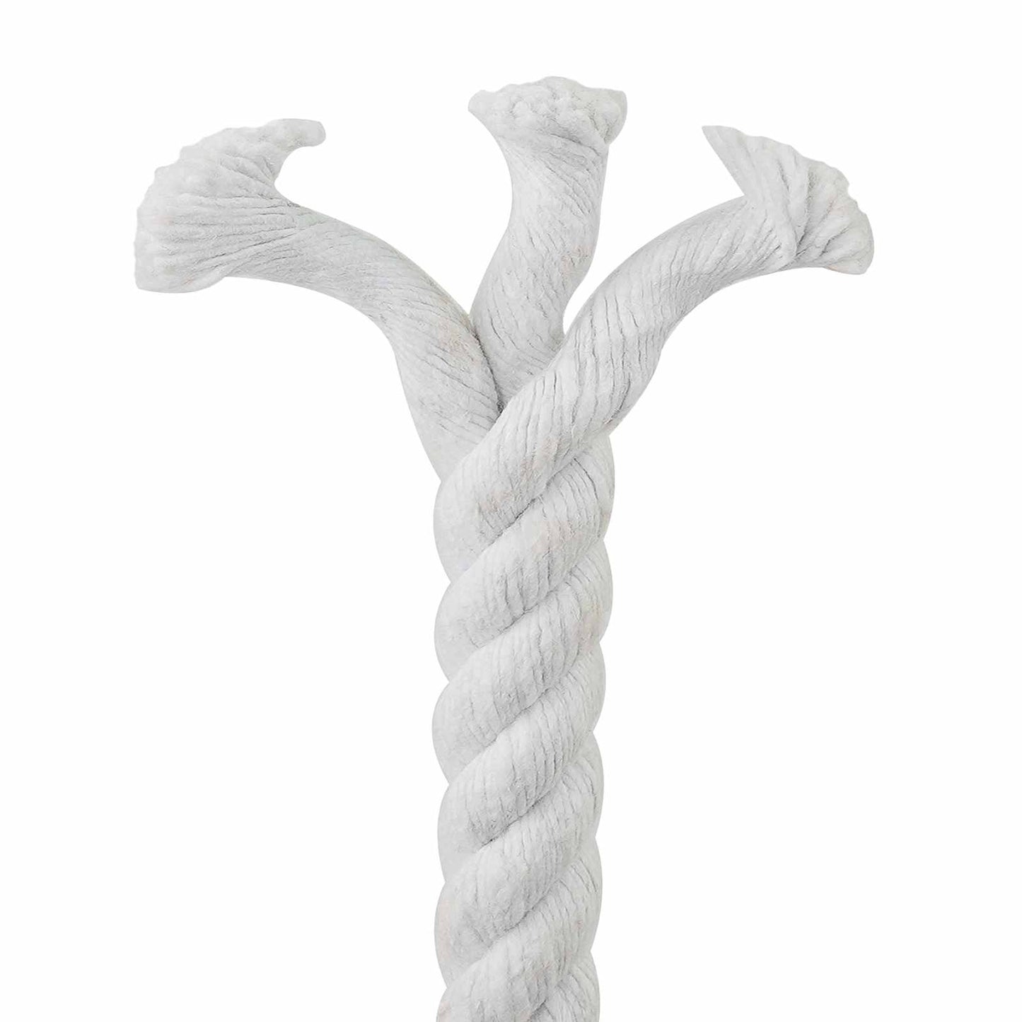 Baumwollseil 20 mm 25 m Weiß 100% Baumwolle