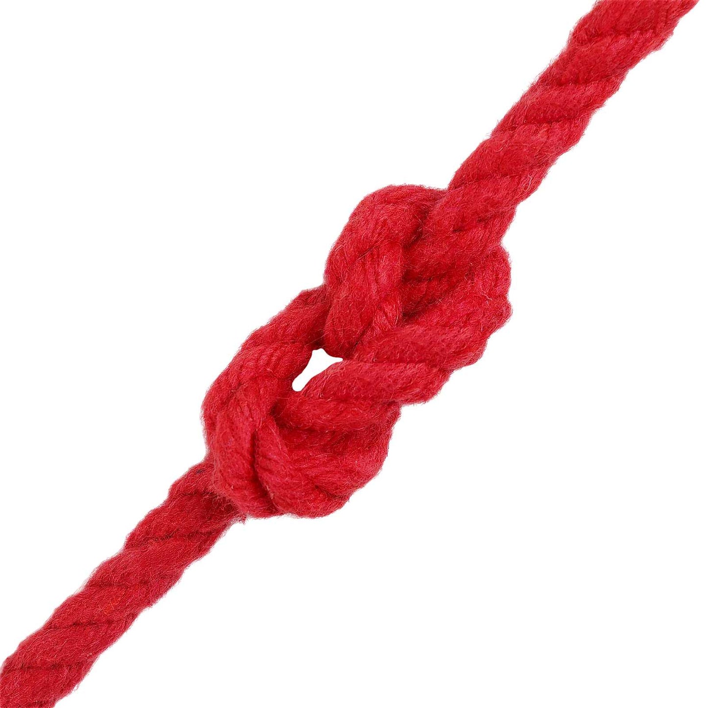 Baumwollzwirn 10 stk. 2 mm 100 m Rot 100% Baumwolle