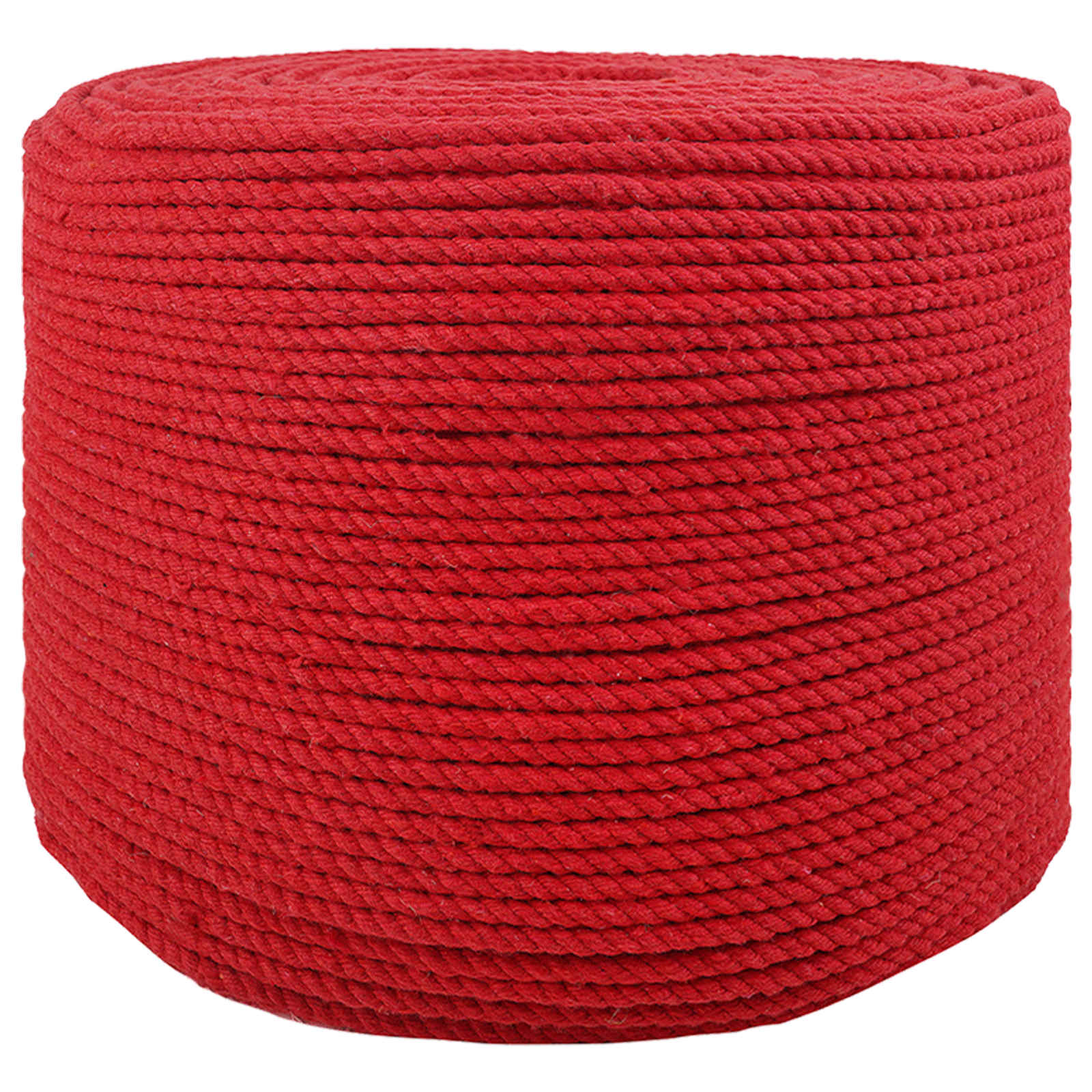 Baumwollzwirn 10 stk. 2 mm 100 m Rot 100% Baumwolle