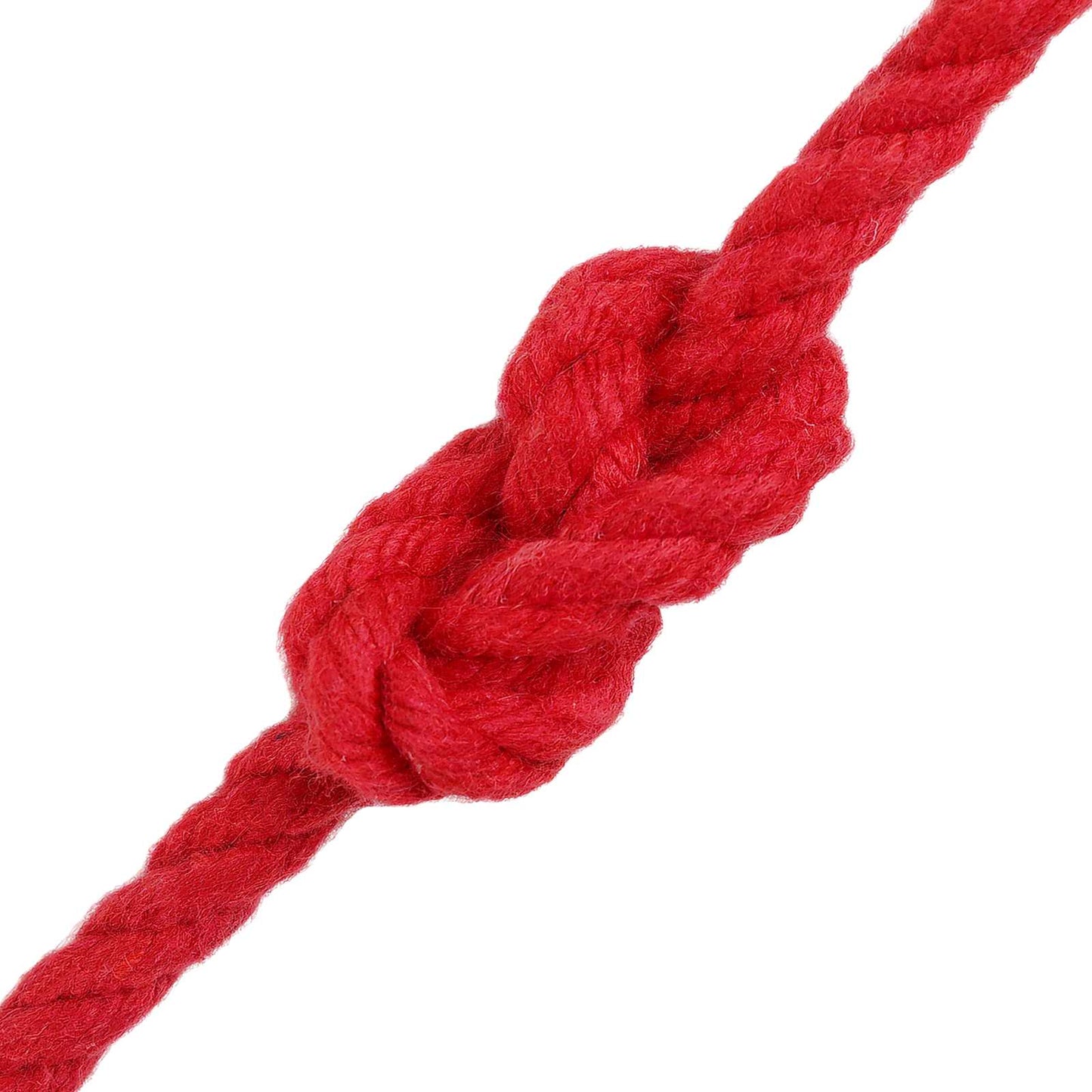 Baumwollzwirn 4 mm 50 m Rot 100% Baumwolle