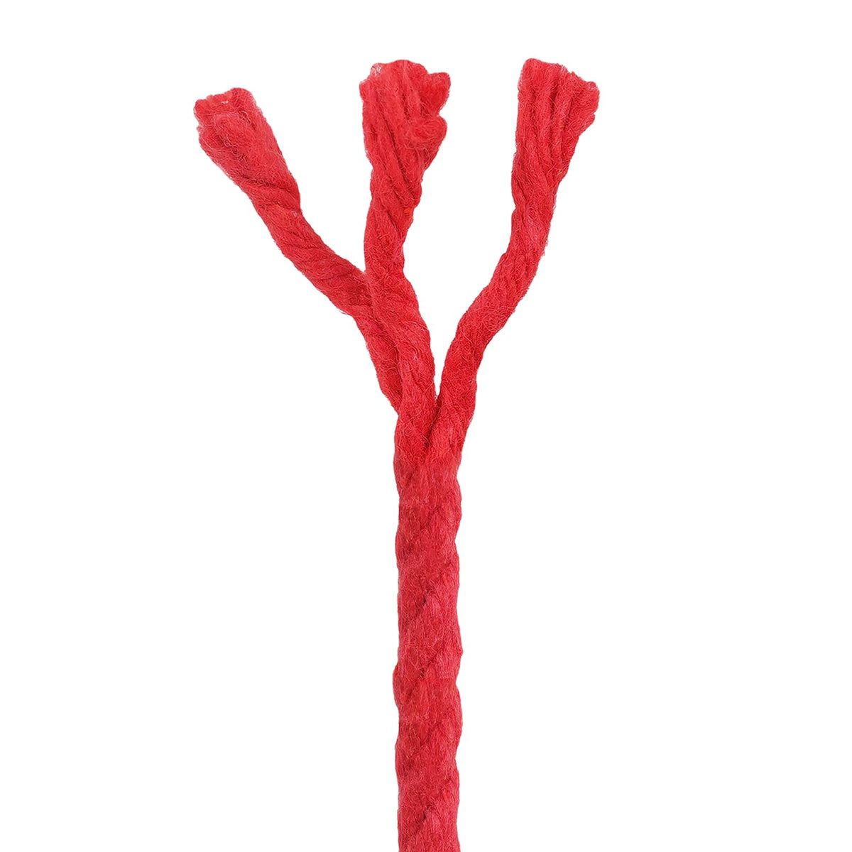 Baumwollzwirn 4 mm 50 m Rot 100% Baumwolle
