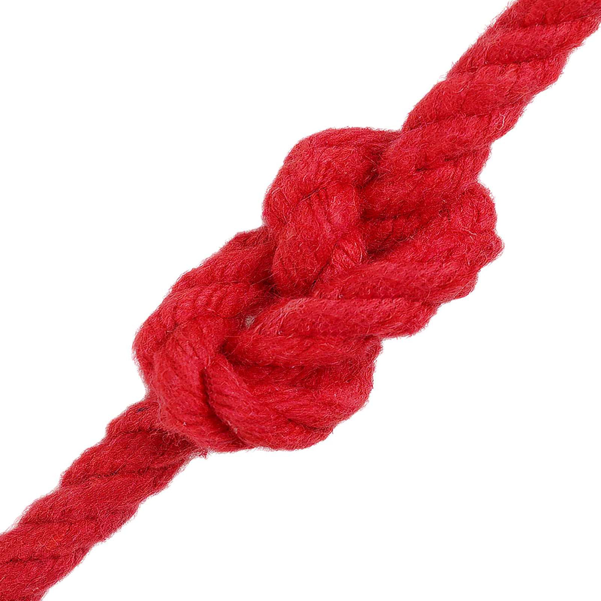 Baumwollseil 8 mm 50 m Rot 100% Baumwolle