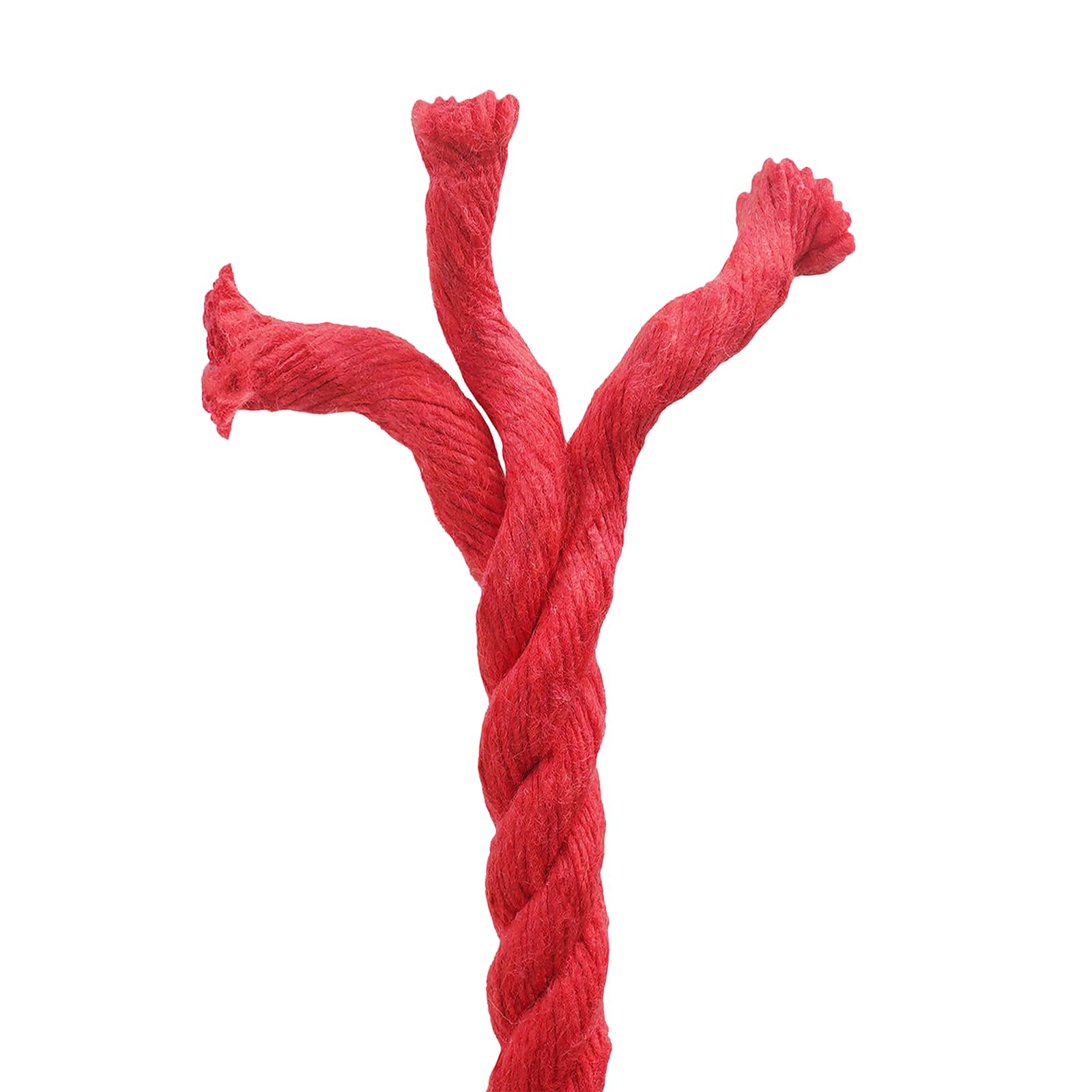 Baumwollseil 10 mm 50 m Rot 100% Baumwolle