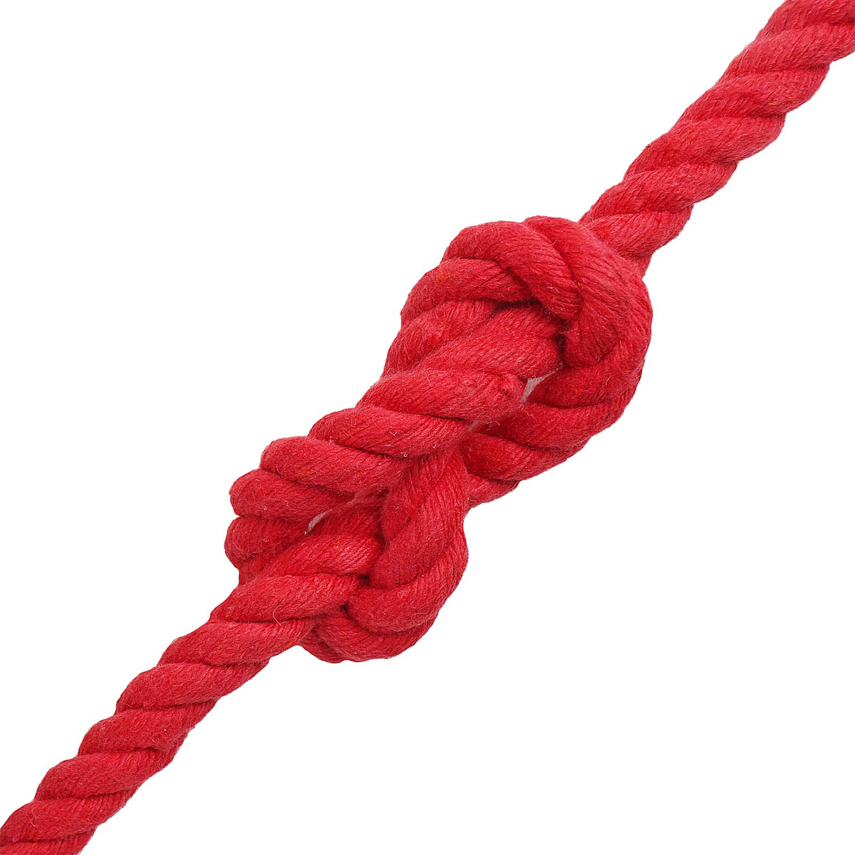 Baumwollseil 10 mm 100 m Rot 100% Baumwolle