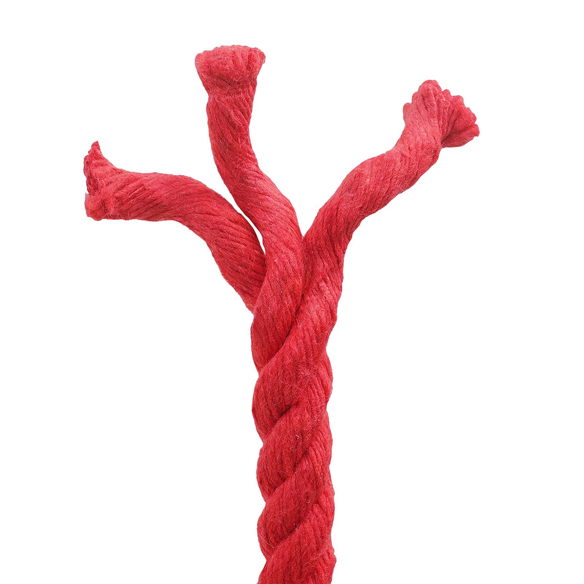 Baumwollseil 12 mm 100 m Rot 100% Baumwolle