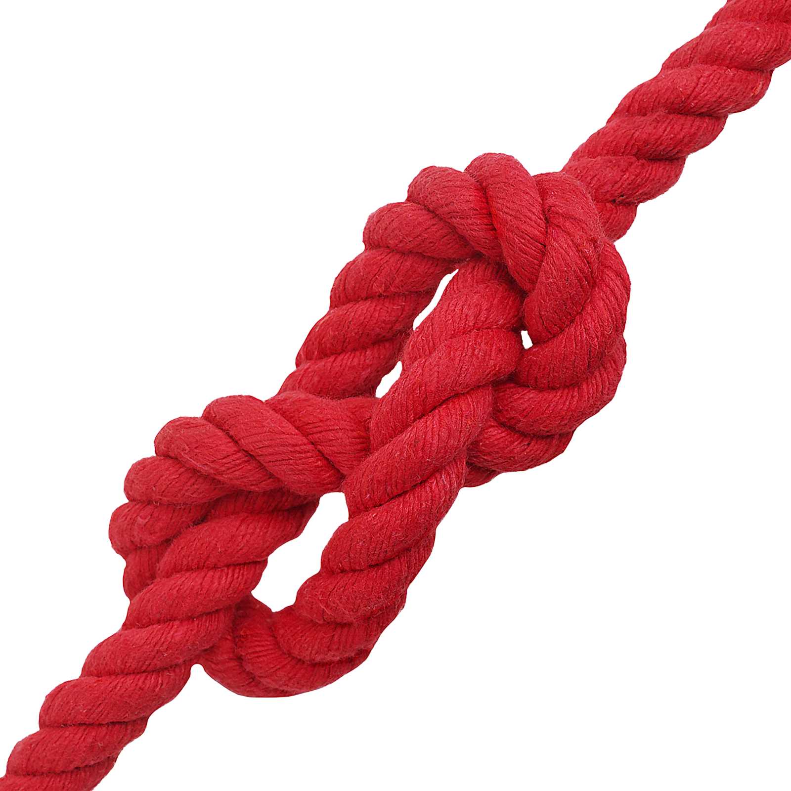 Baumwollseil 20 mm 50 m Rot 100% Baumwolle