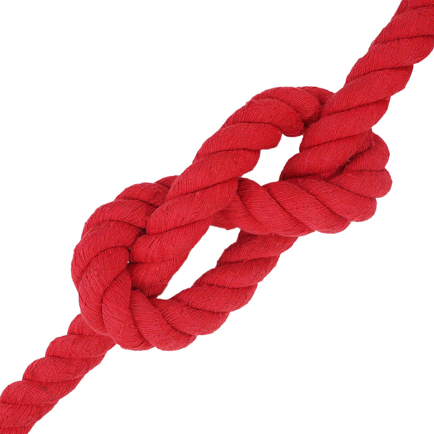 Baumwollseil 36 mm 5 m Rot 100% Baumwolle