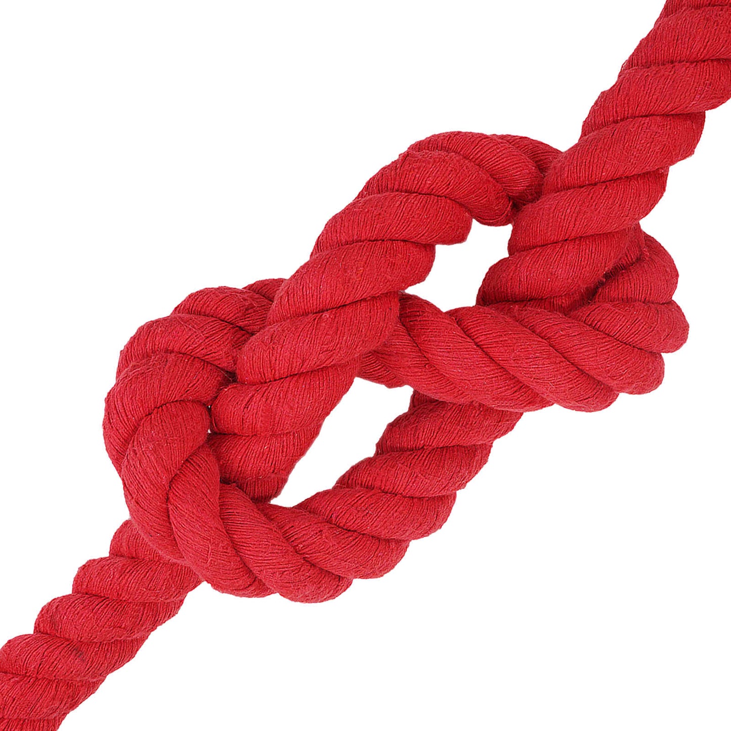 Baumwollseil 50 mm 5 m Rot 100% Baumwolle