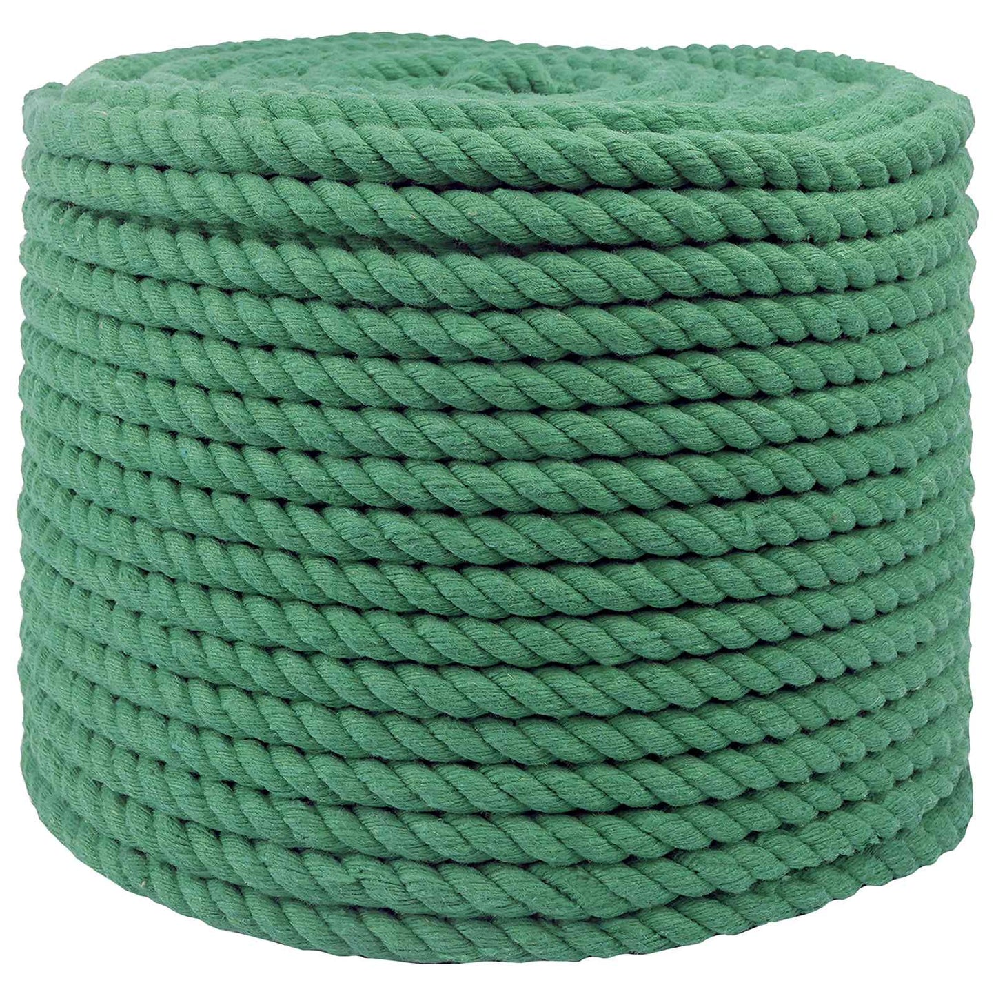 Baumwollseil 10 mm 50 m Grün 100% Baumwolle