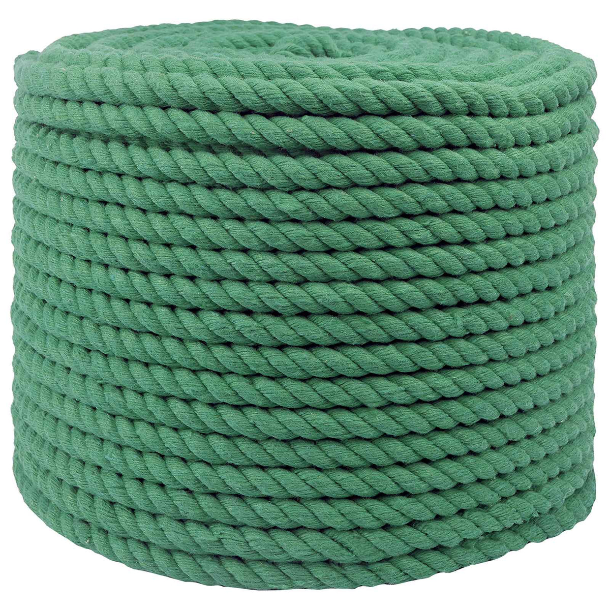 Baumwollseil 10 mm 50 m Grün 100% Baumwolle