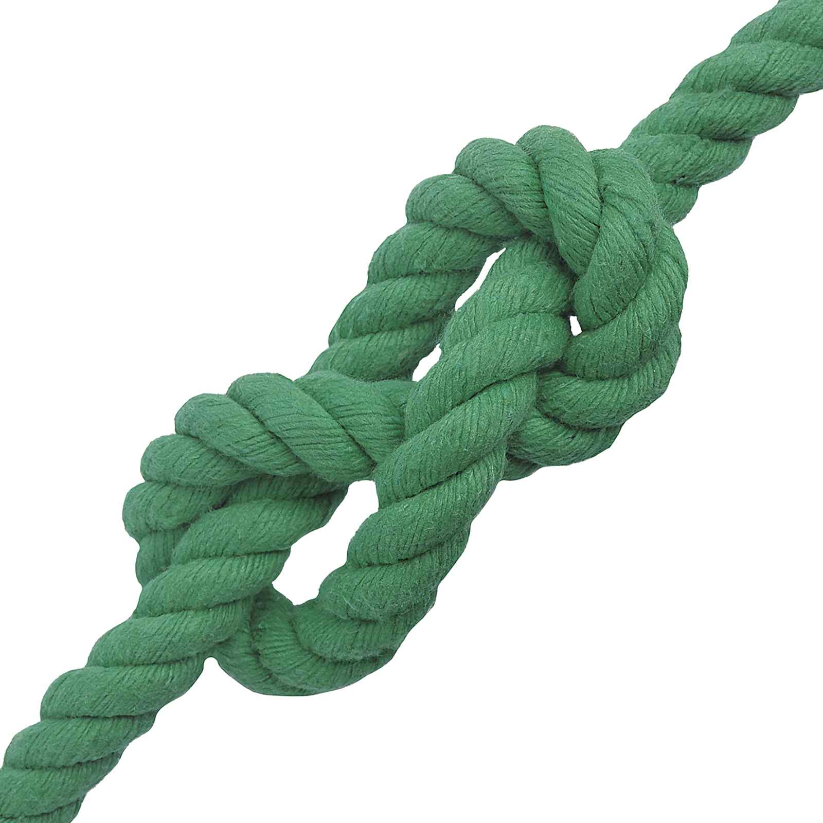 Baumwollseil 20 mm 25 m Grün 100% Baumwolle