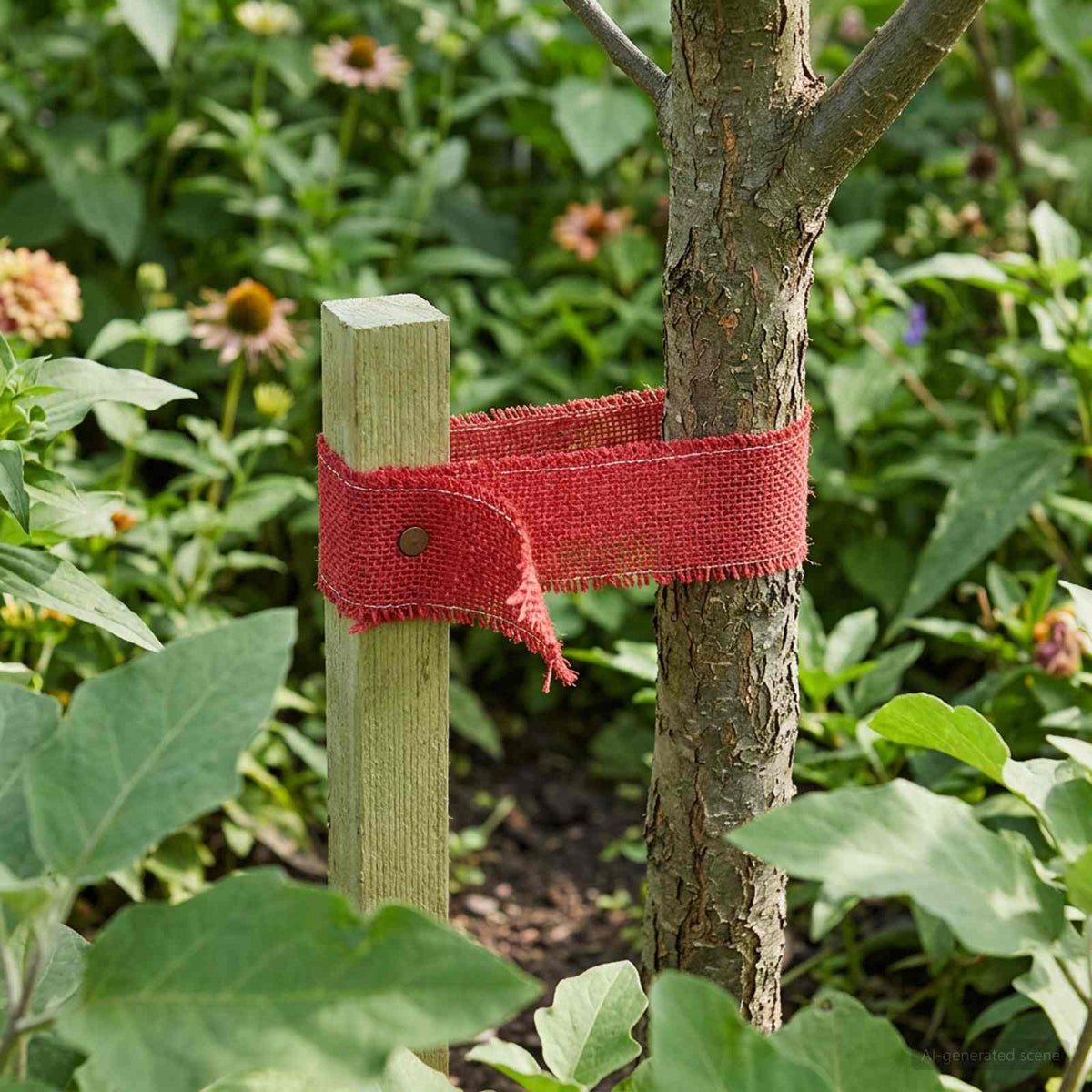 Juterolle 10 x 2500 cm Rot