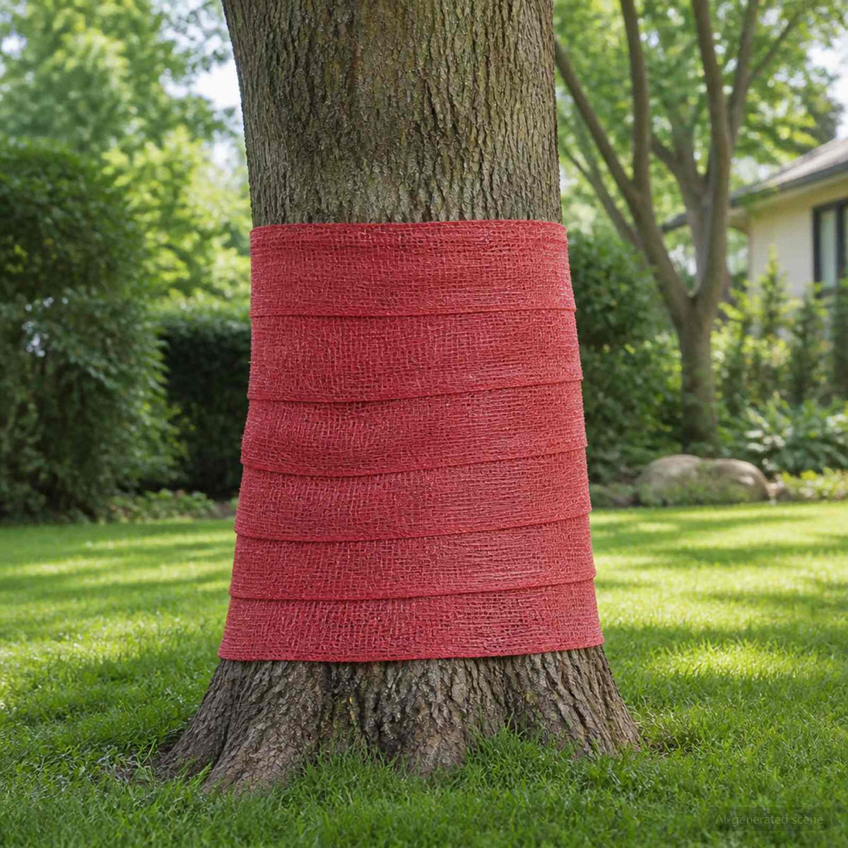 Juterolle 25 x 1500 cm Rot