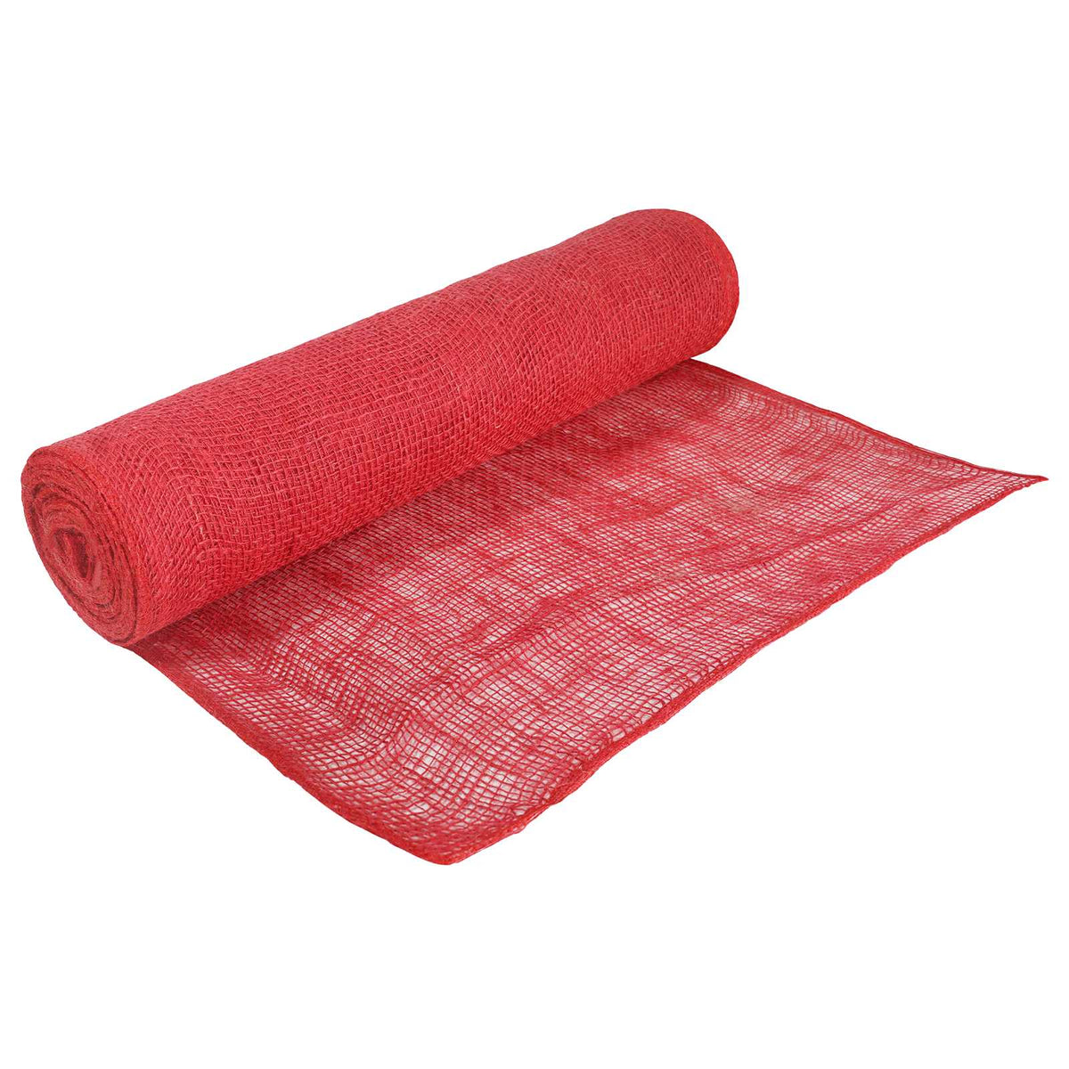 Juterolle 50 x 2500 cm Rot