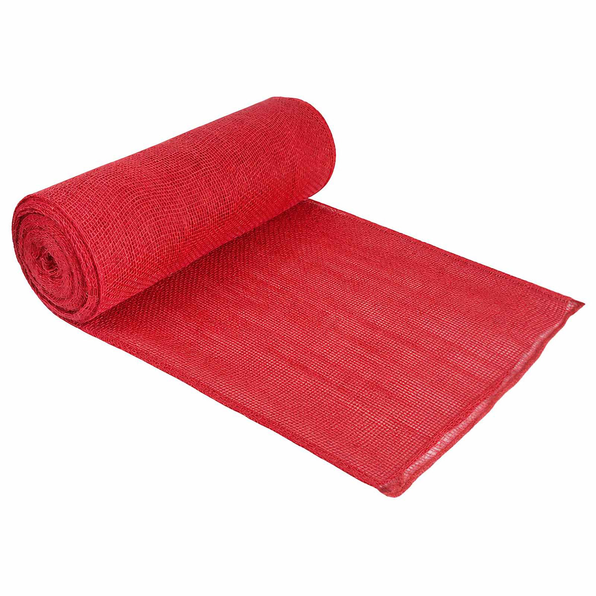 Juterolle 100 x 1000 cm Rot