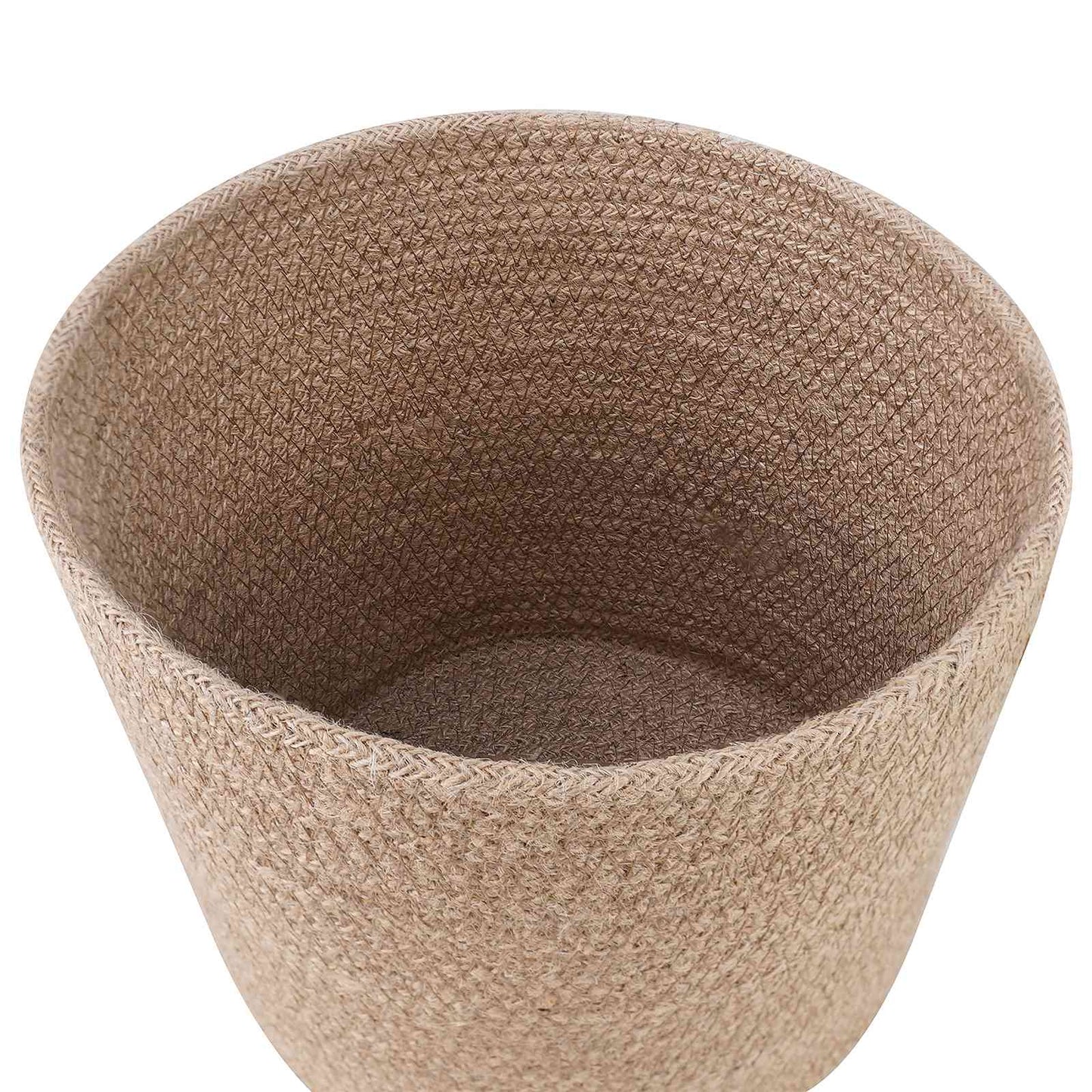 Pflanztopfsatz 2 stk. Natur Ø 28 x 28 cm 100% Tossa-Jute