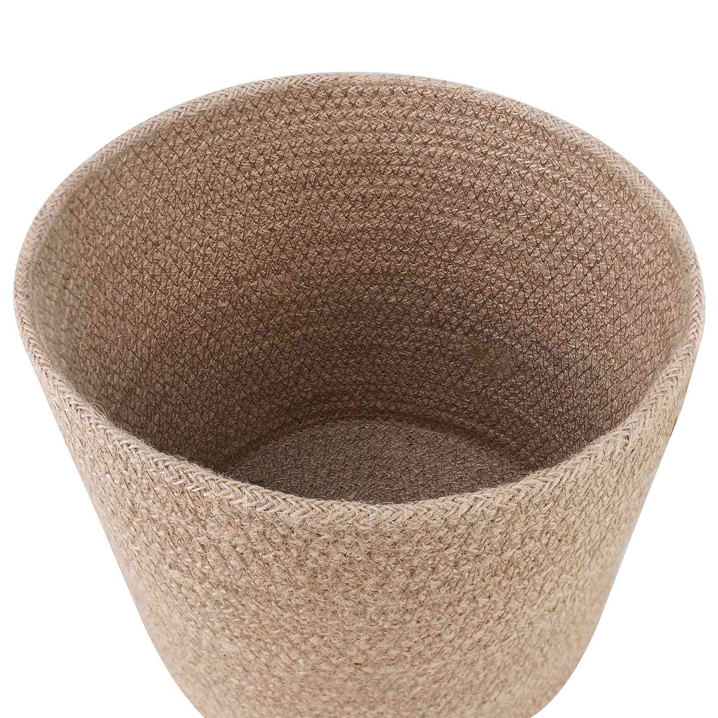 Pflanztopfsatz 2 stk. Natur Ø 21 x 21 cm 100% Tossa-Jute