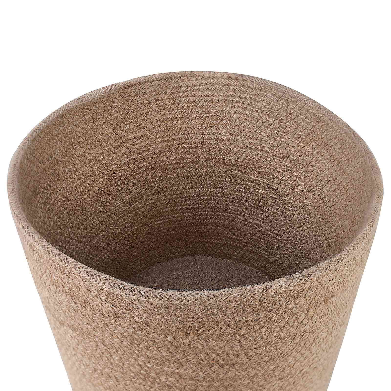 Pflanztopfsatz 2 stk. Natur Ø 28 x 28 cm 100% Tossa-Jute
