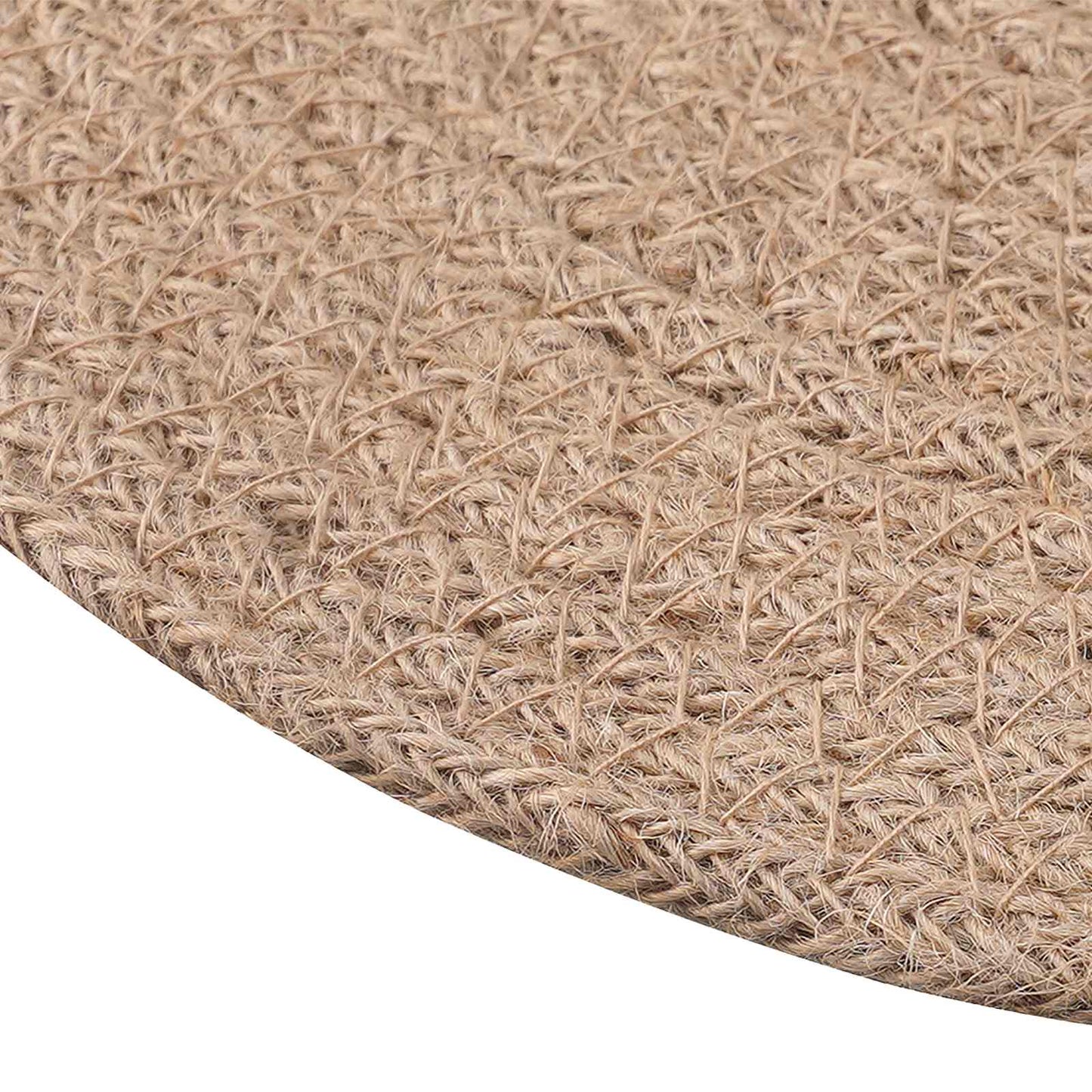 Jute-Untersetzer 4 stk. Natur 100% Tossa-Jute