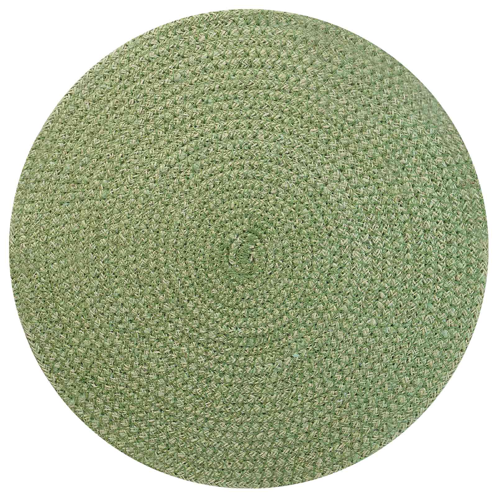 Jute-Untersetzer 12 stk. Olivgrün 100% Tossa-Jute