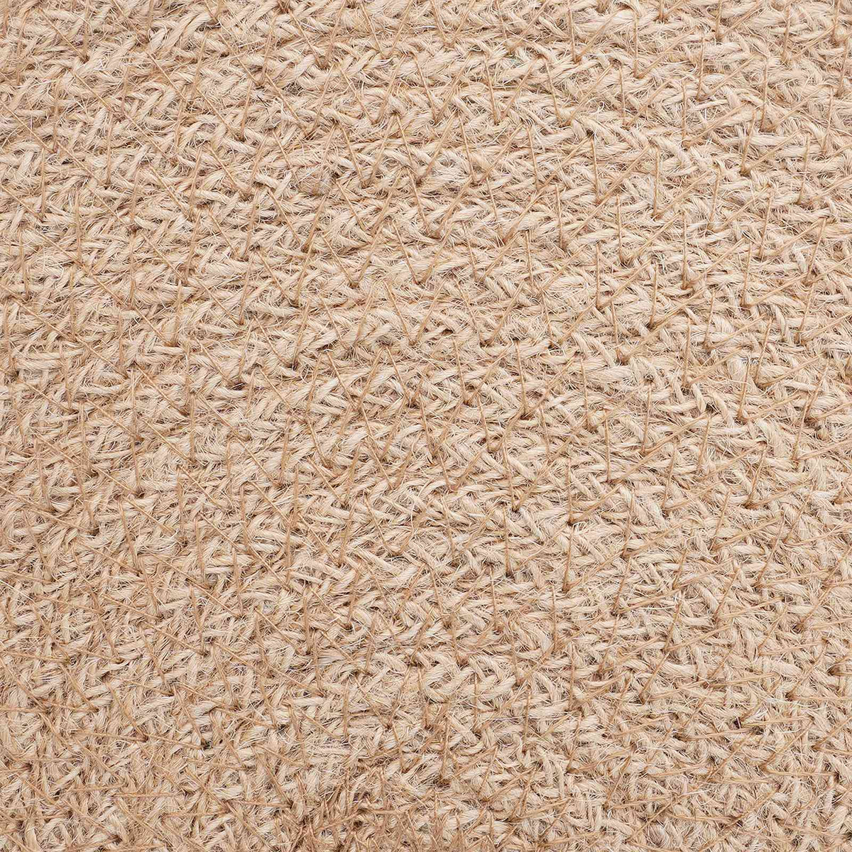 Jute Platzsets 12 stk. Natürlich und Schwarz 100% Tossa Jute