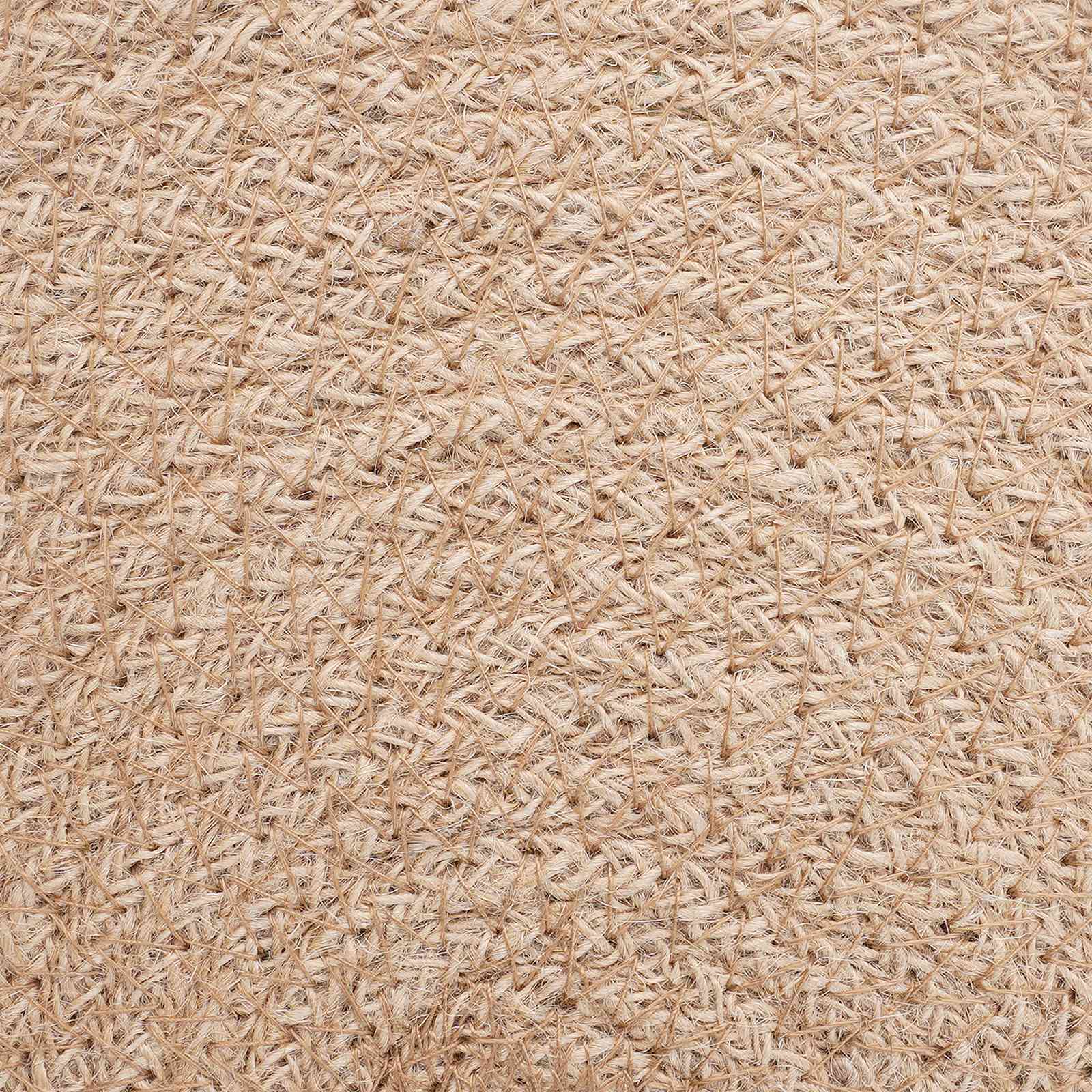 Jute Platzsets 12 stk. Natürlich und Schwarz 100% Tossa Jute