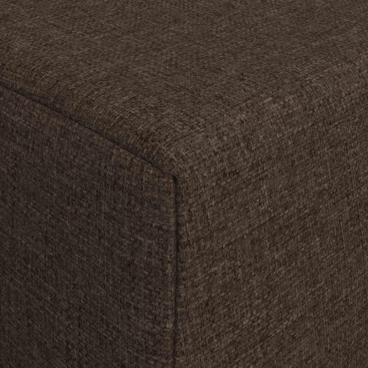 Klappsofa Bett Taupe 200 x 70 x 15 cm Stoff
