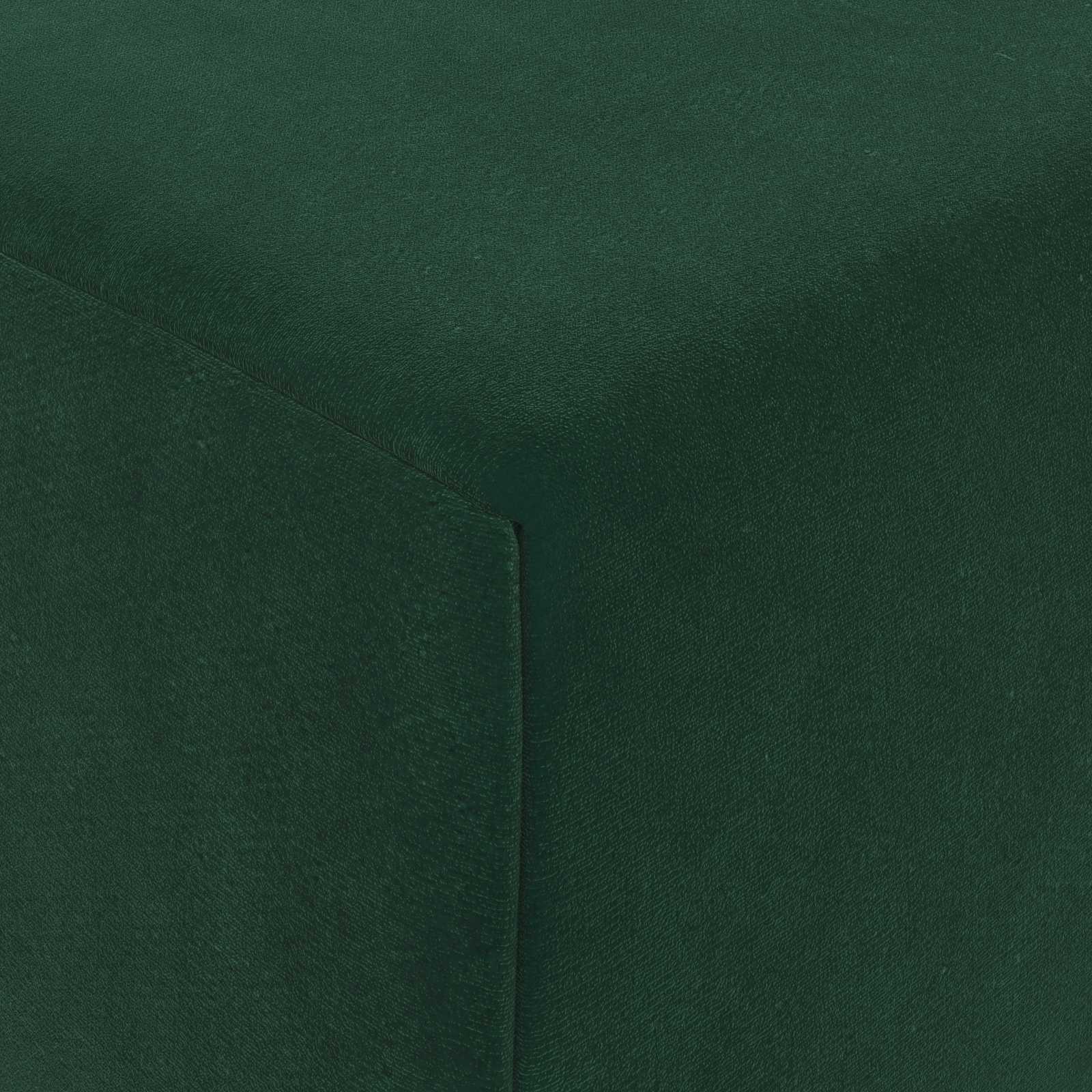 Klappsofa Bett Dunkelgrün 200 x 70 x 15 cm Samt