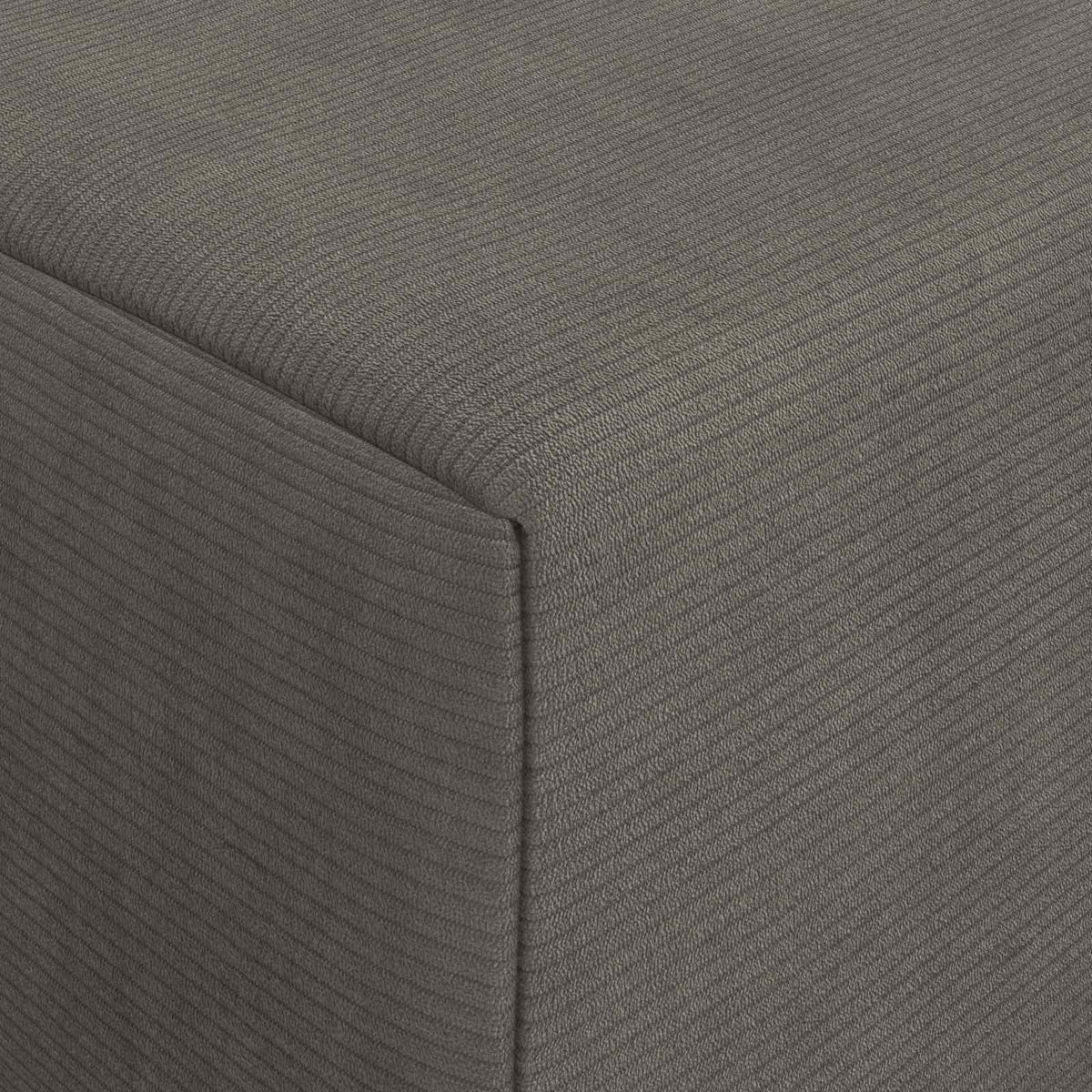 Klappsofa Bett Hellgrau 200 x 70 x 15 cm Cordstoff