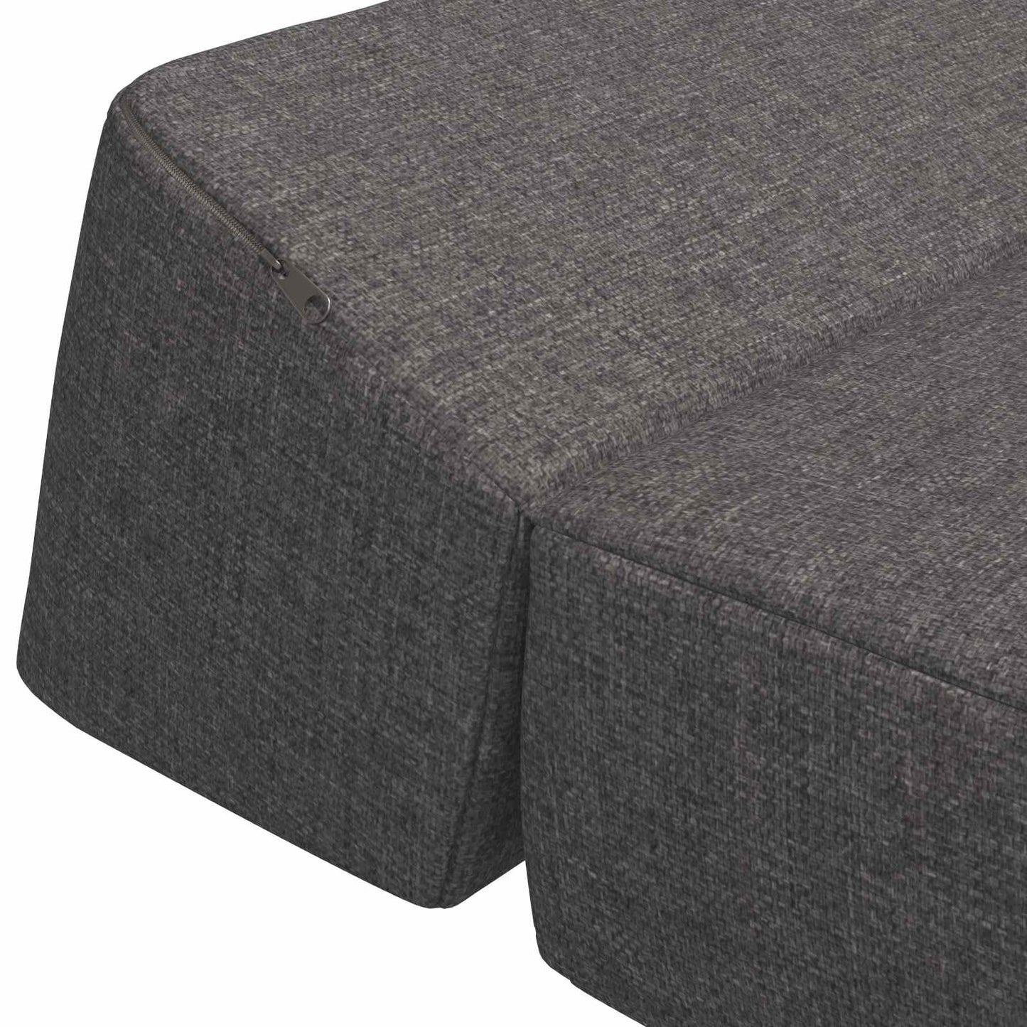Klappsofa Bett Hellgrau 60 x 70 x 41 cm Stoff