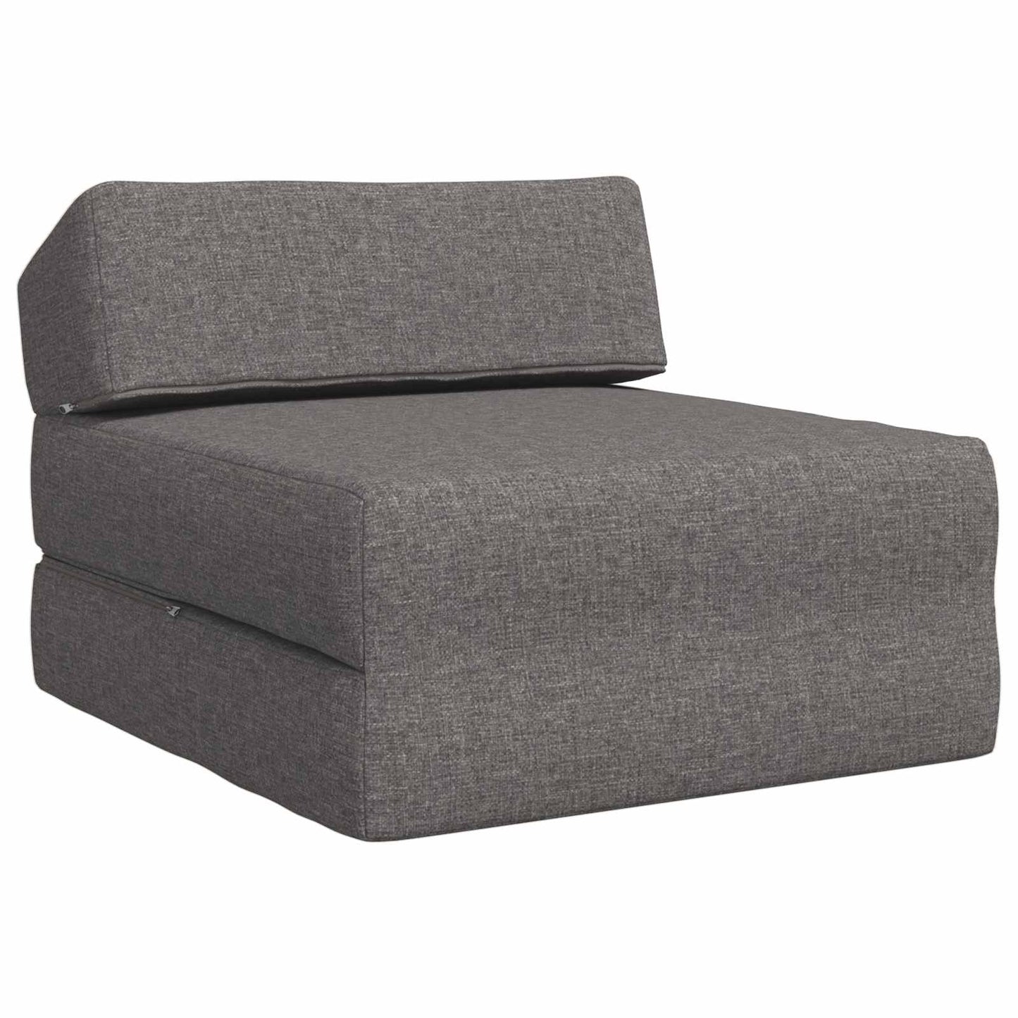 Klappsofa Bett Hellgrau 60 x 70 x 41 cm Stoff