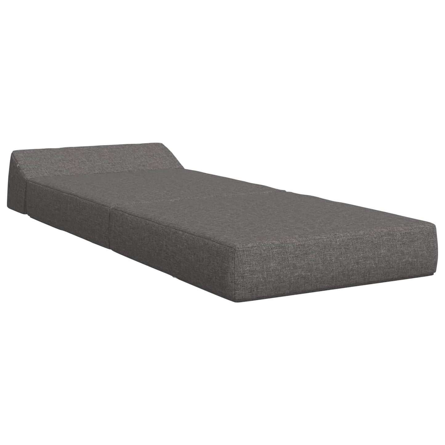 Klappsofa Bett Hellgrau 60 x 70 x 41 cm Stoff