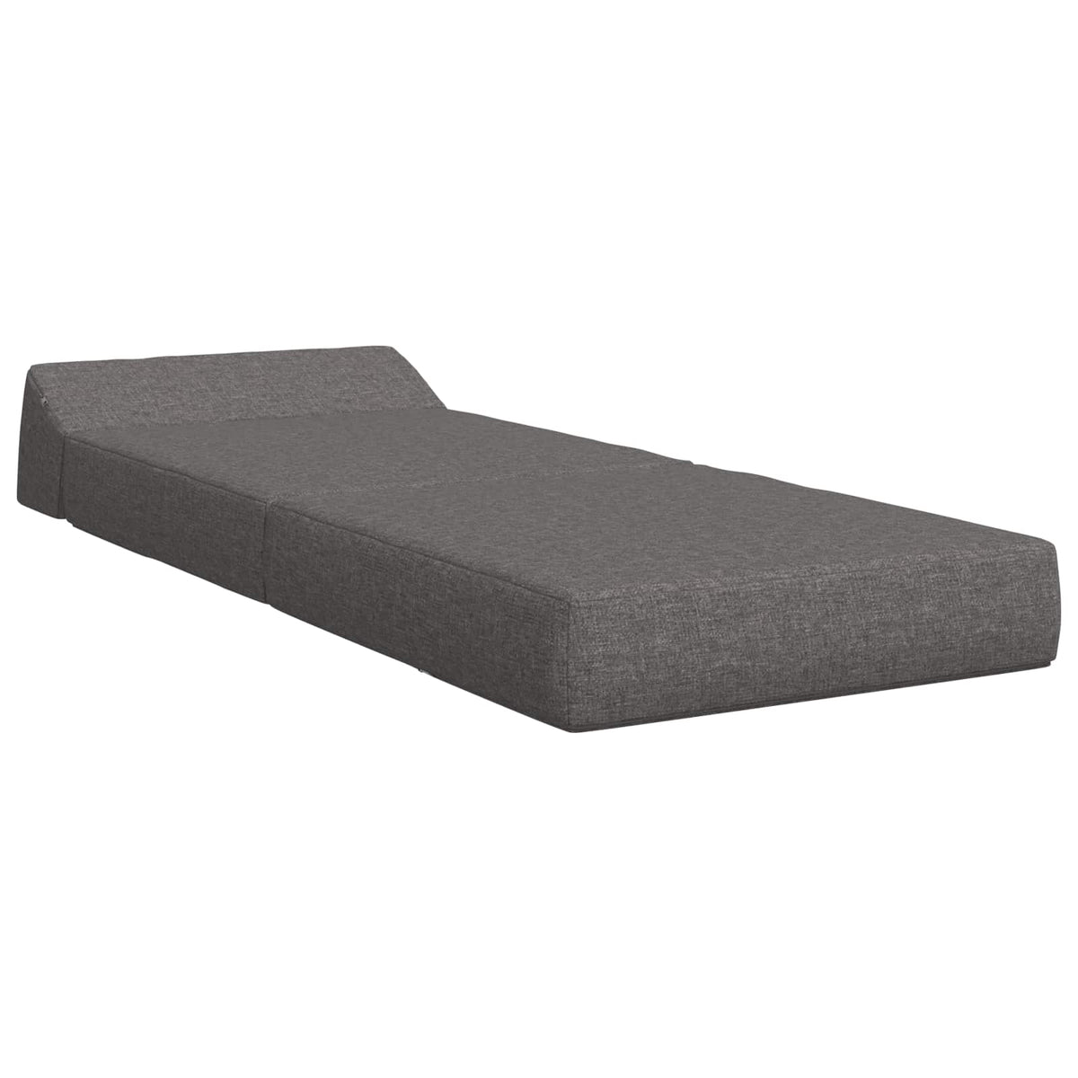 Klappsofa Bett Hellgrau 60 x 70 x 41 cm Stoff